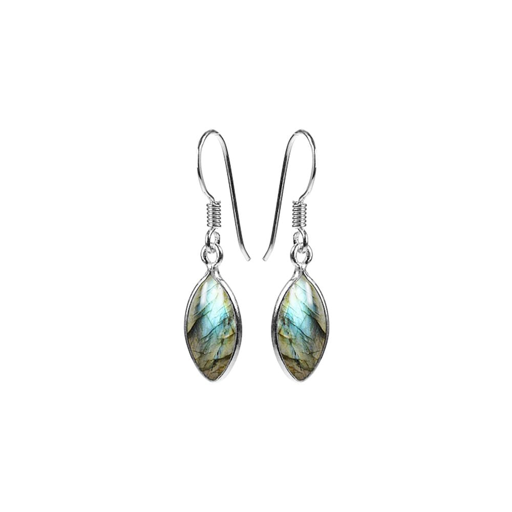 Bridget labradorite marquis earrings