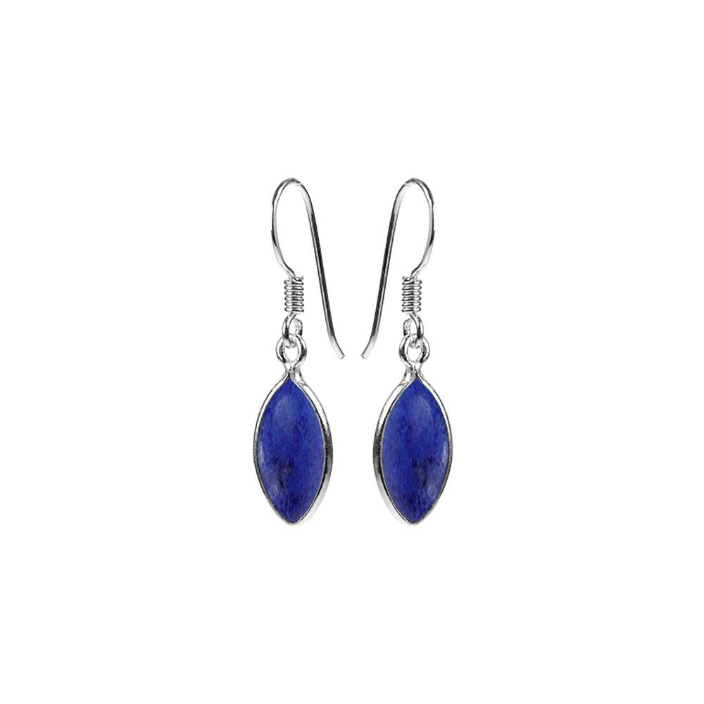 Bridget lapis marquis earrings