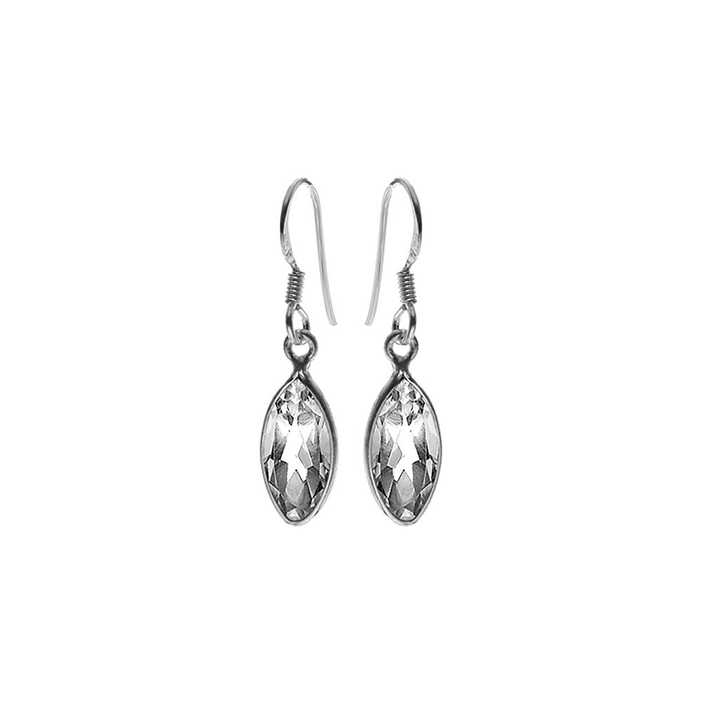 Bridget quartz marquis earrings