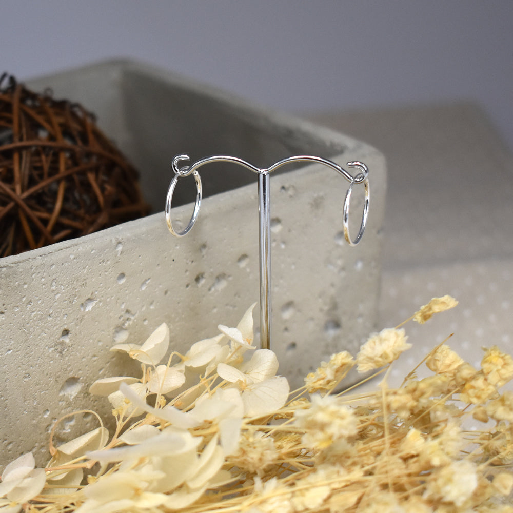 Bria 16mm hoop earrings