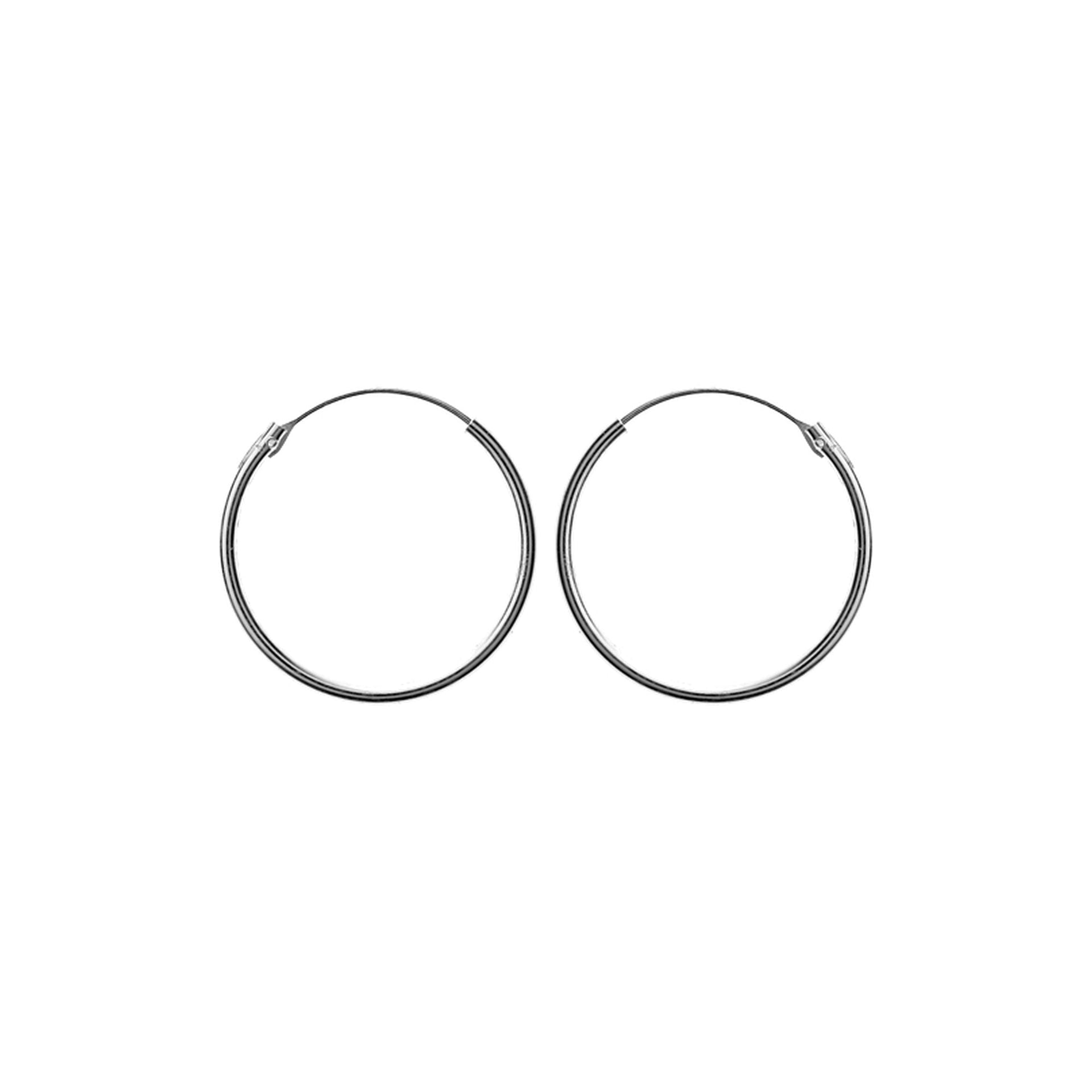 Bria 20mm hoop earrings