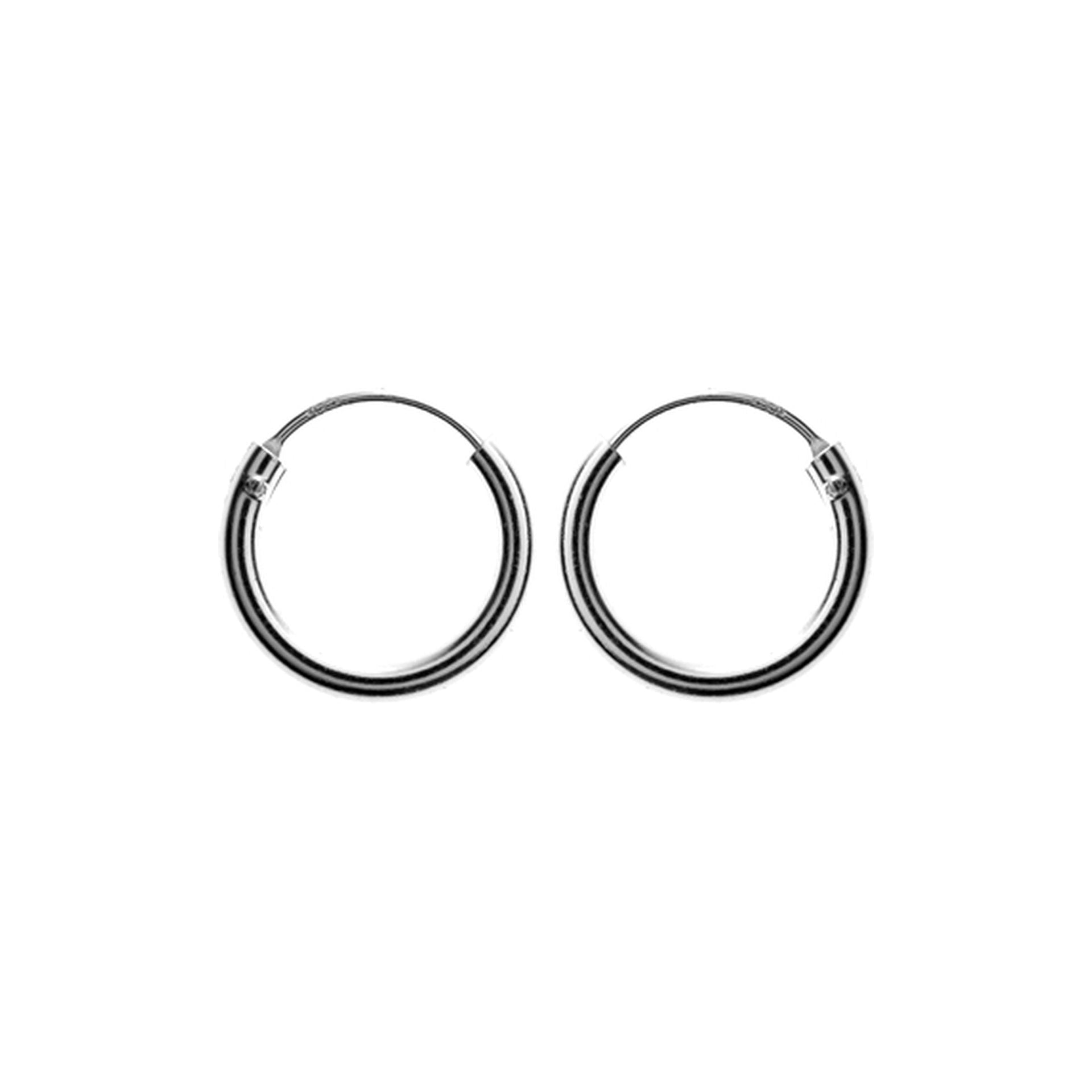 Bria 14mm hoop earrings