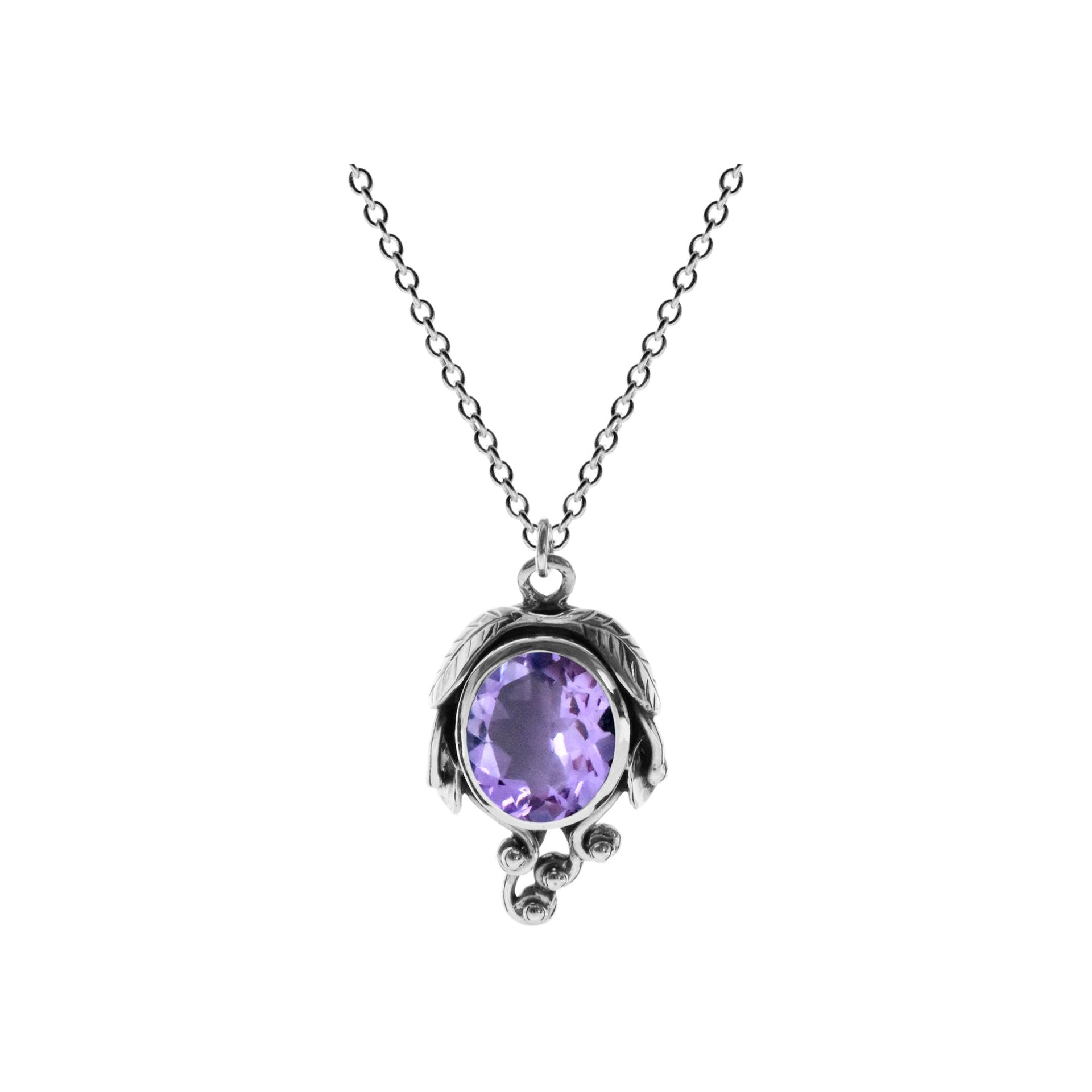 Catalina amethyst vine necklace