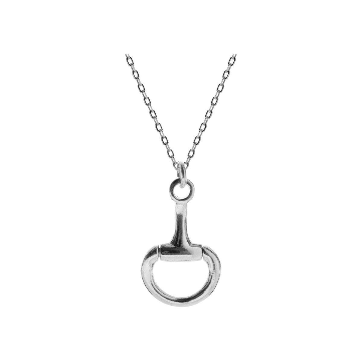 Cavelli half eggbutt snaffle necklace