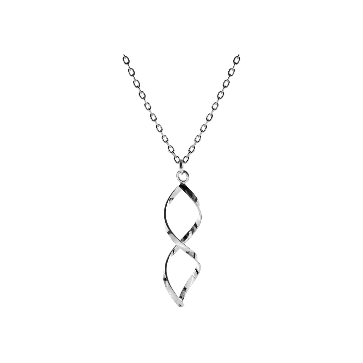 Phoebe open twist necklace