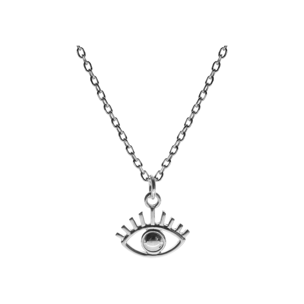 Erica evil eye luscious lashes necklace