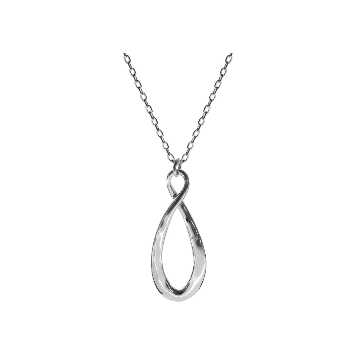Paige tapered infinity necklace