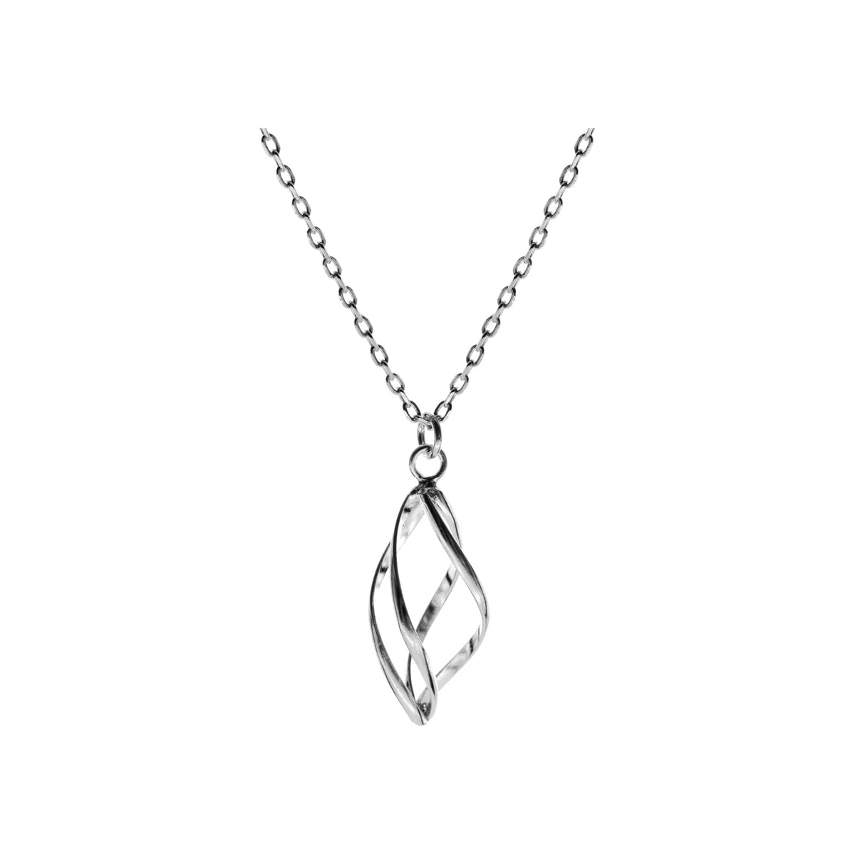 Phoebe open twirl necklace