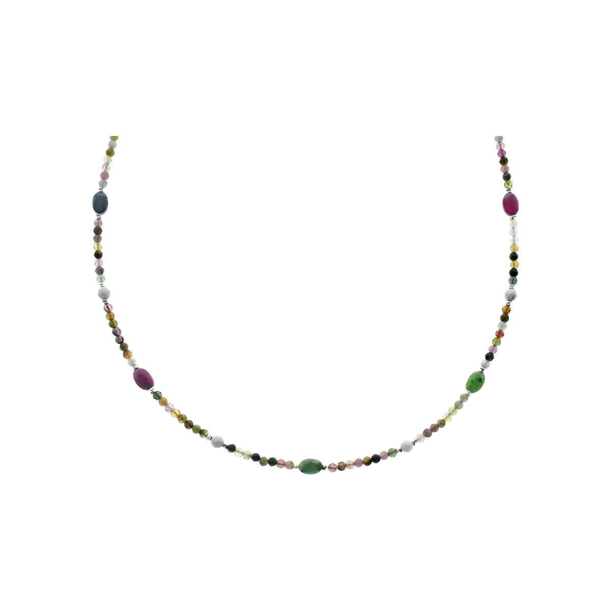 Avianna tourmaline & howlite necklace