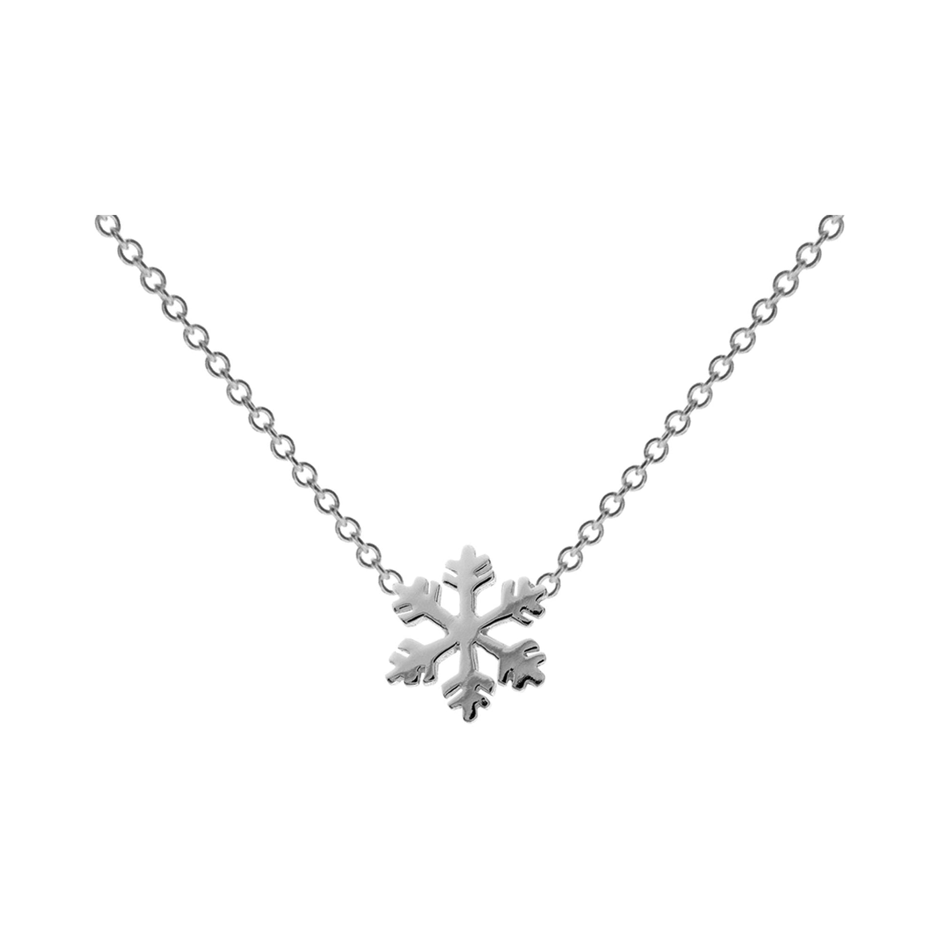 Cora snowflake necklace