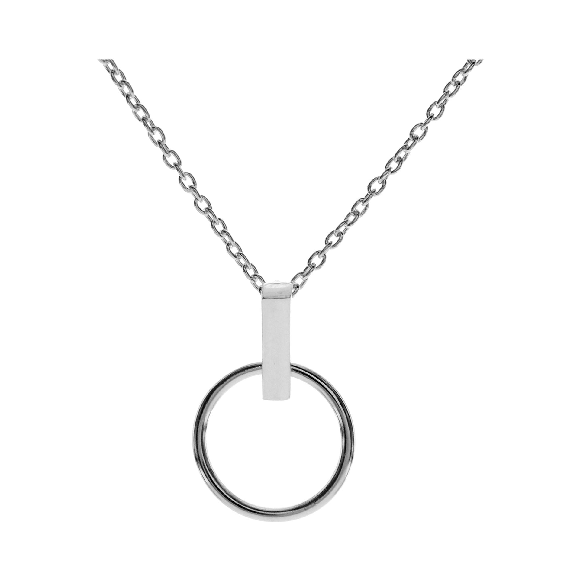 Bria loop & bar necklace