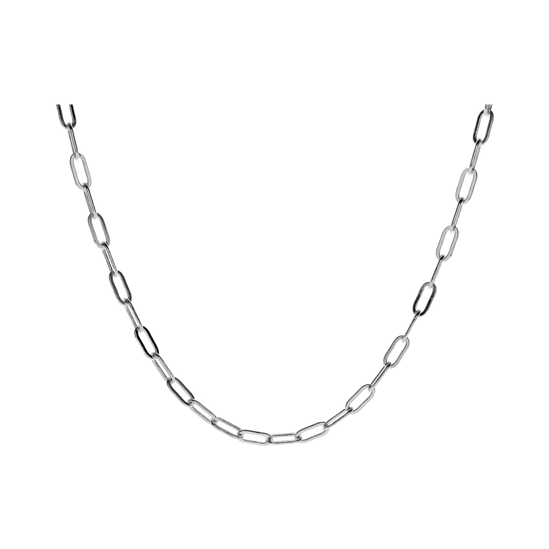 Skyla elongated link necklace