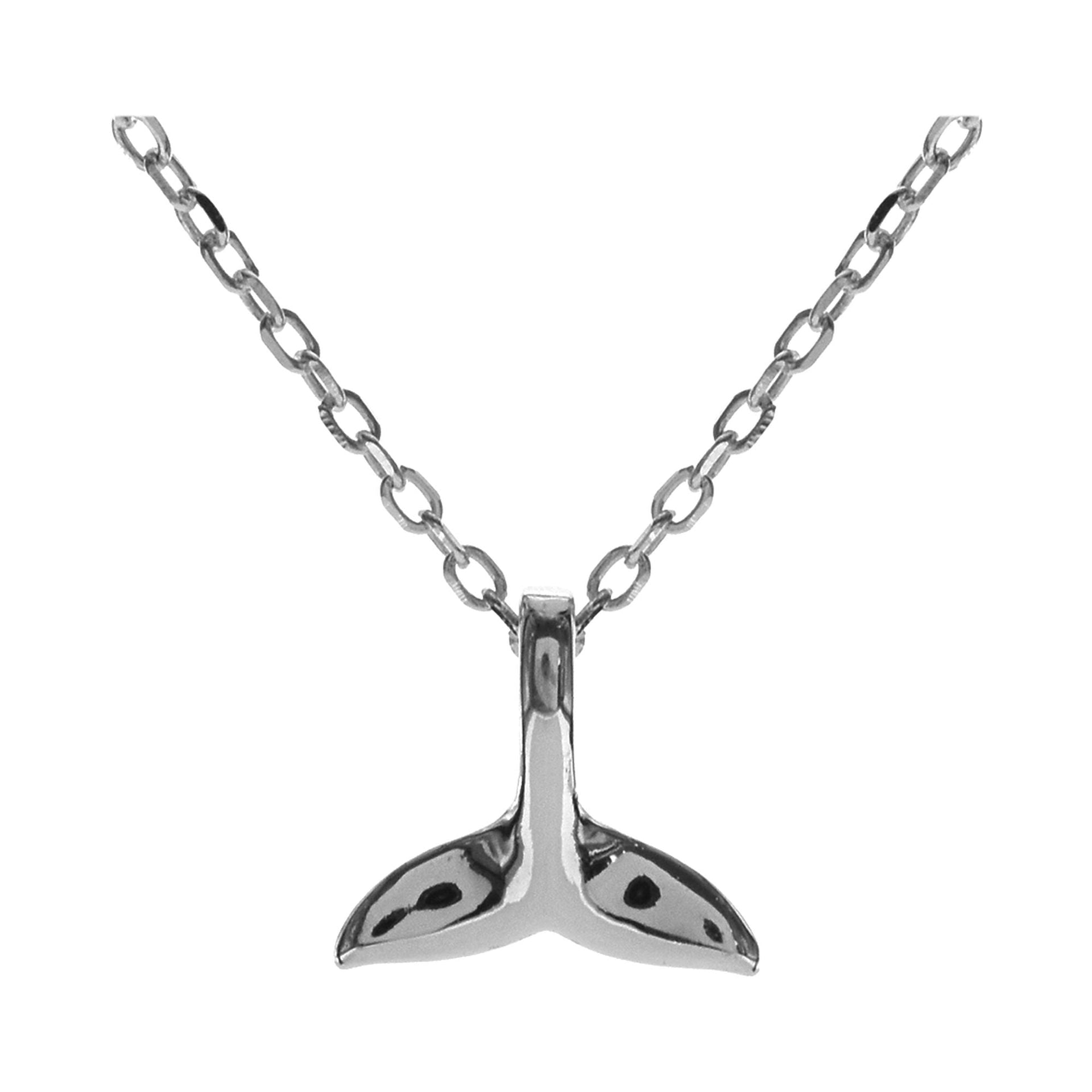 Mila small whale tail necklace