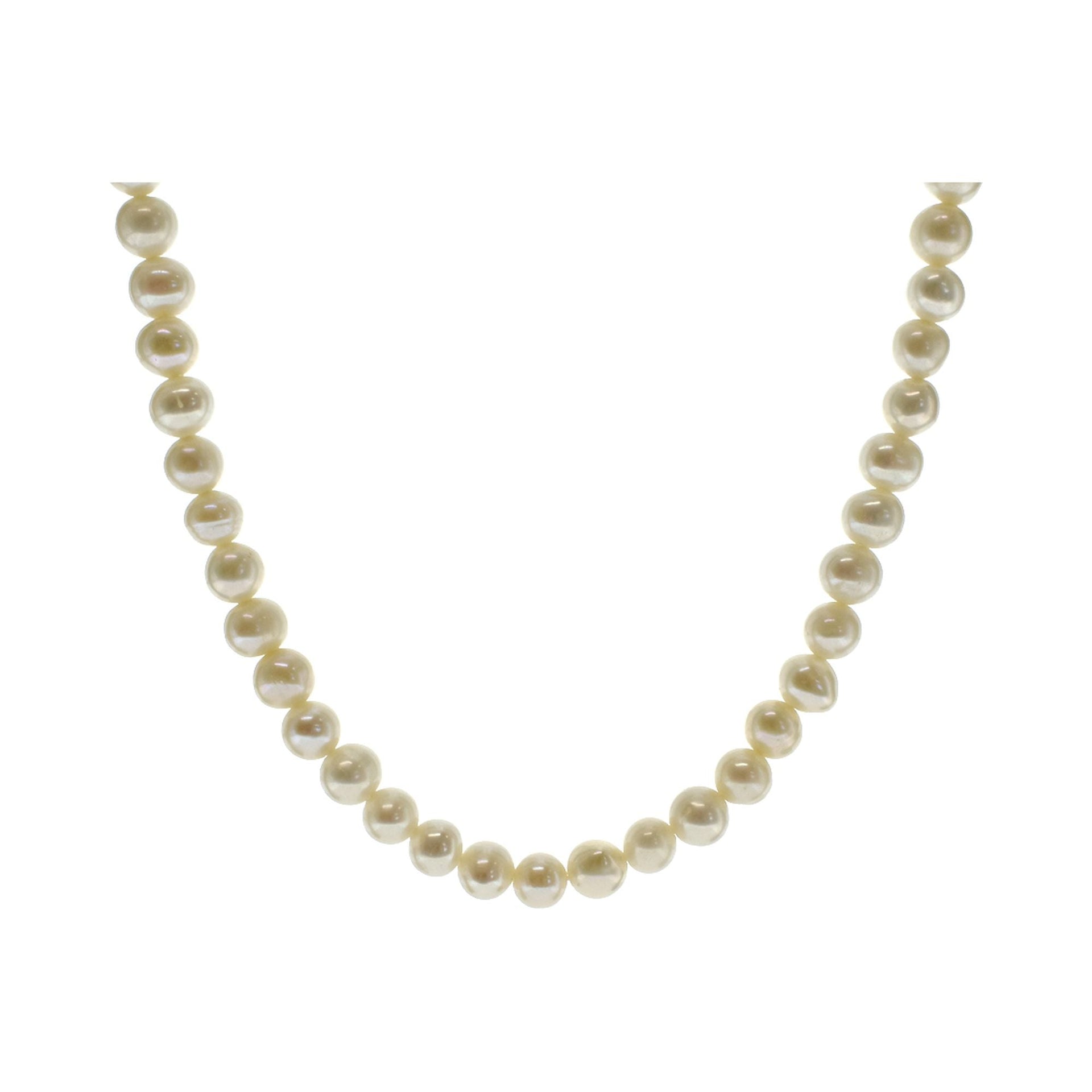 Elsie classic pearl necklace