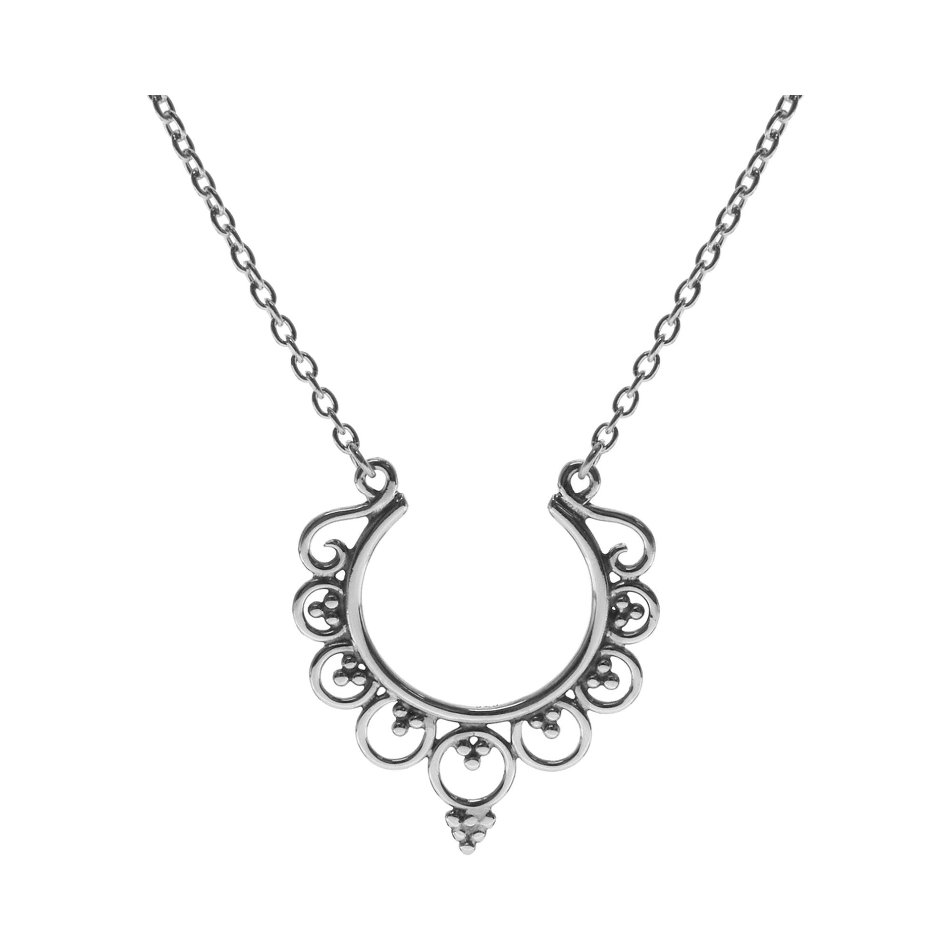 Catalina vintage boho style detailed necklace