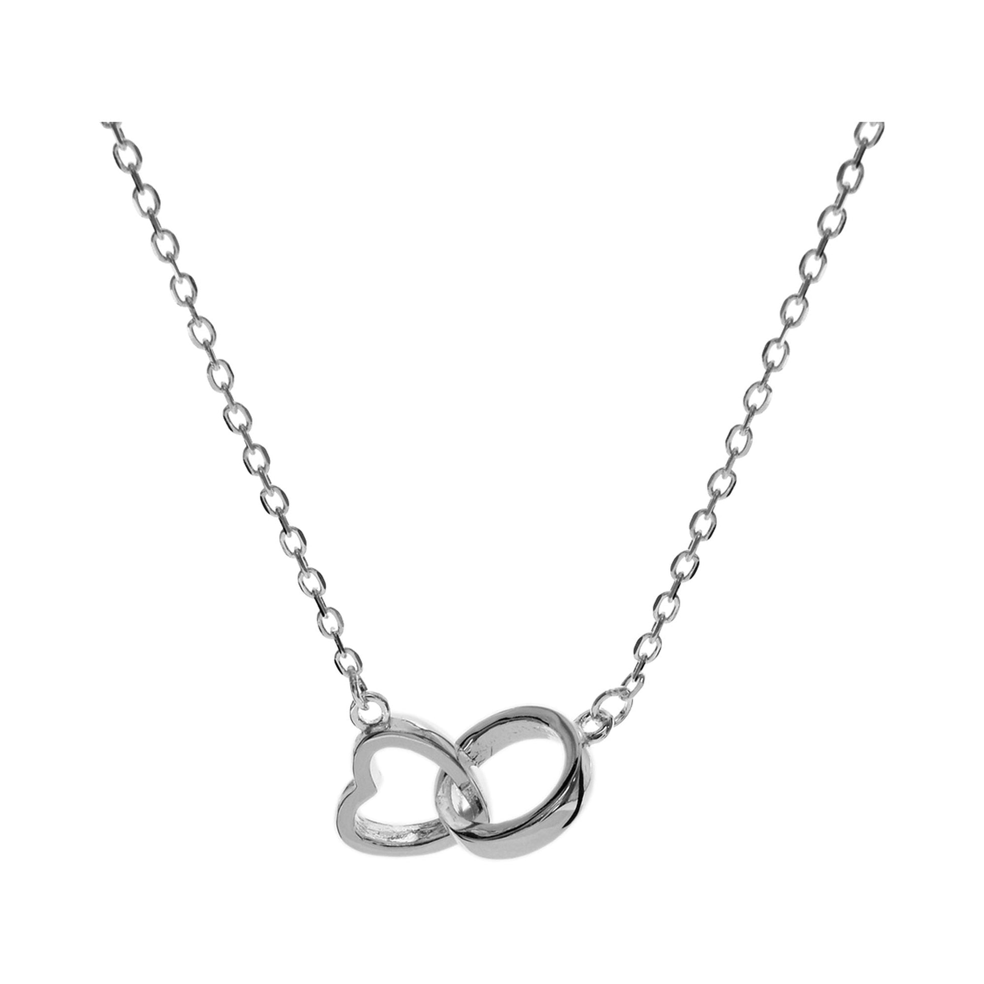 Lily eternal love loop & heart necklace