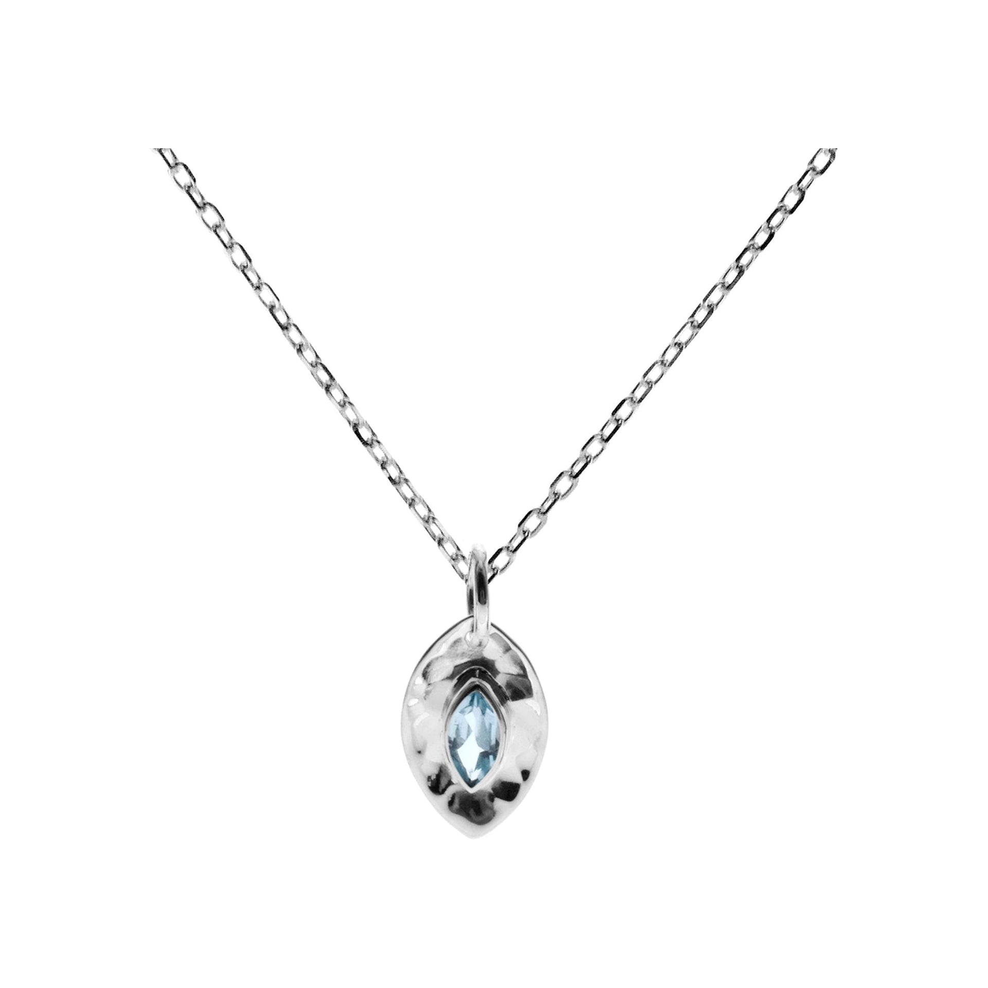 Lexi marquis blue topaz necklace