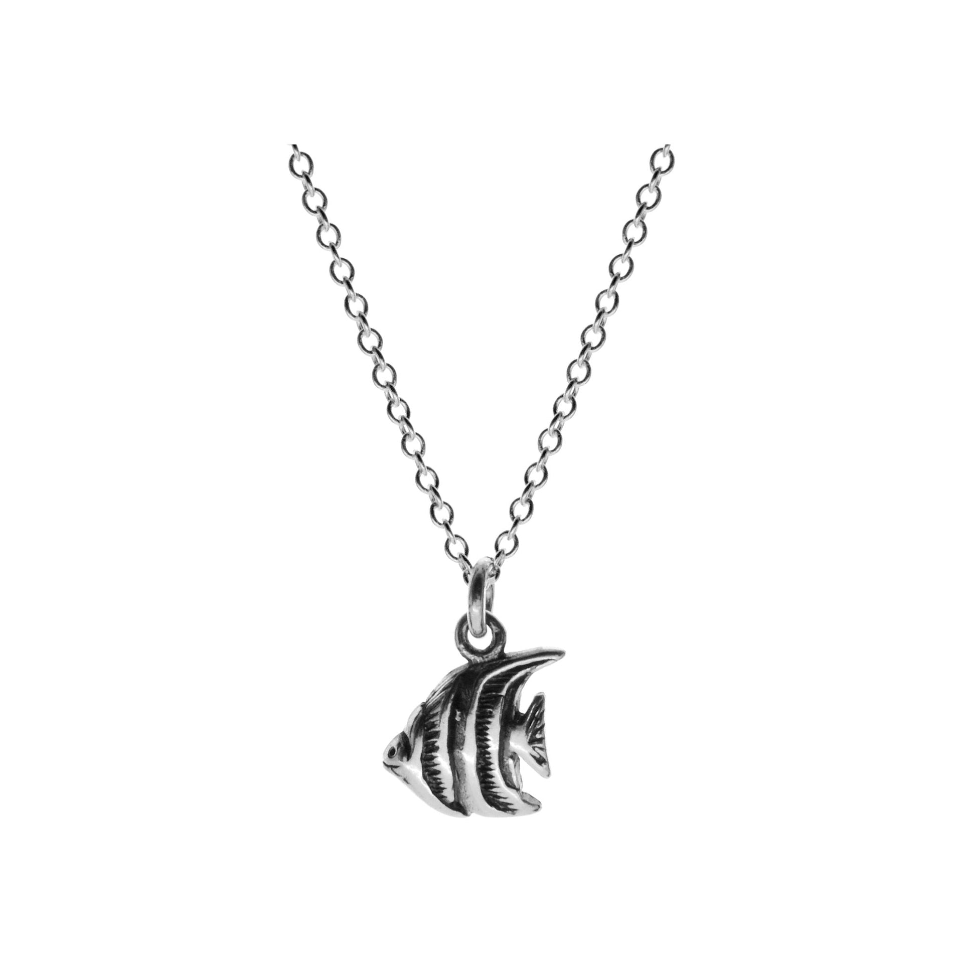 Mila angel fish necklace