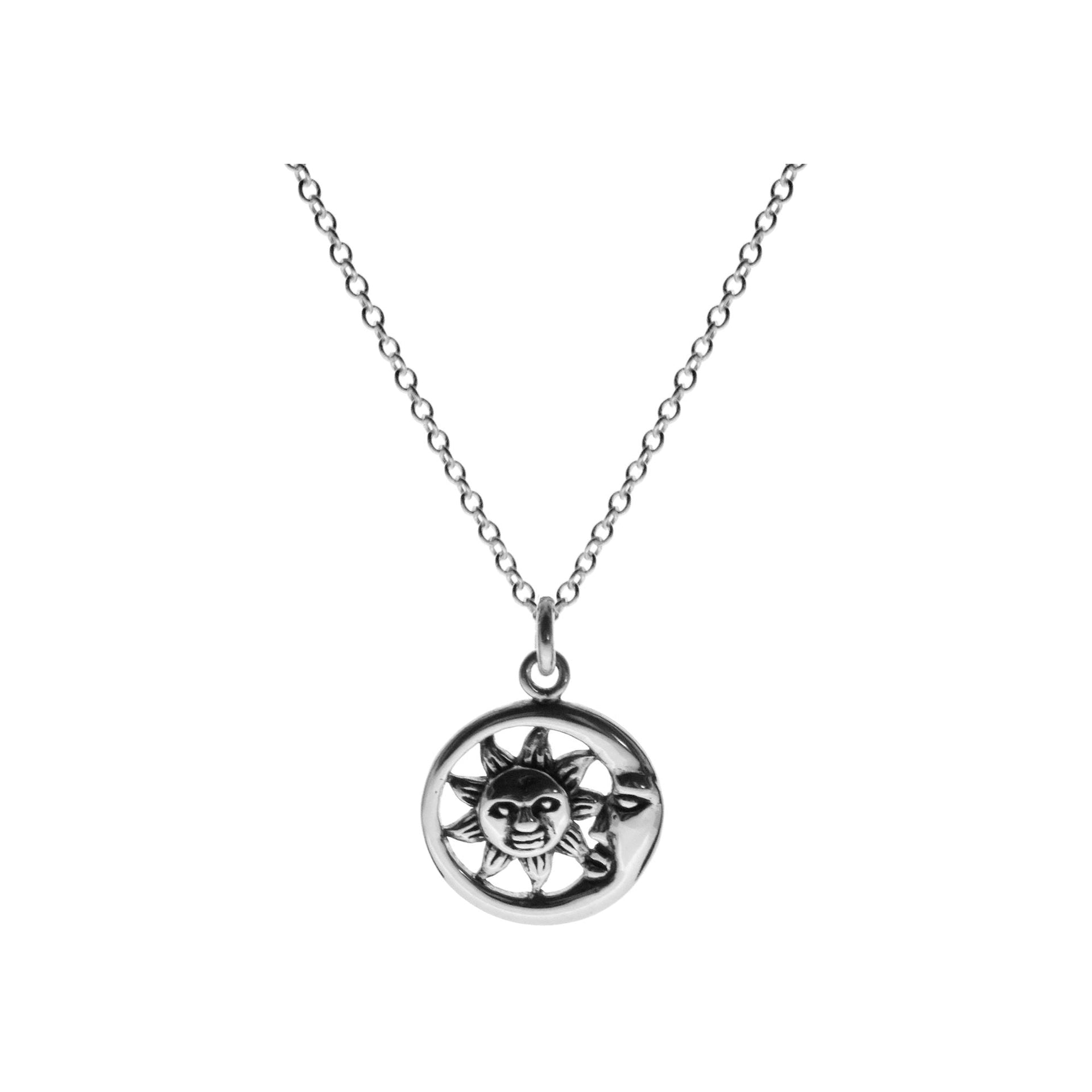 Chloe sun & moon necklace