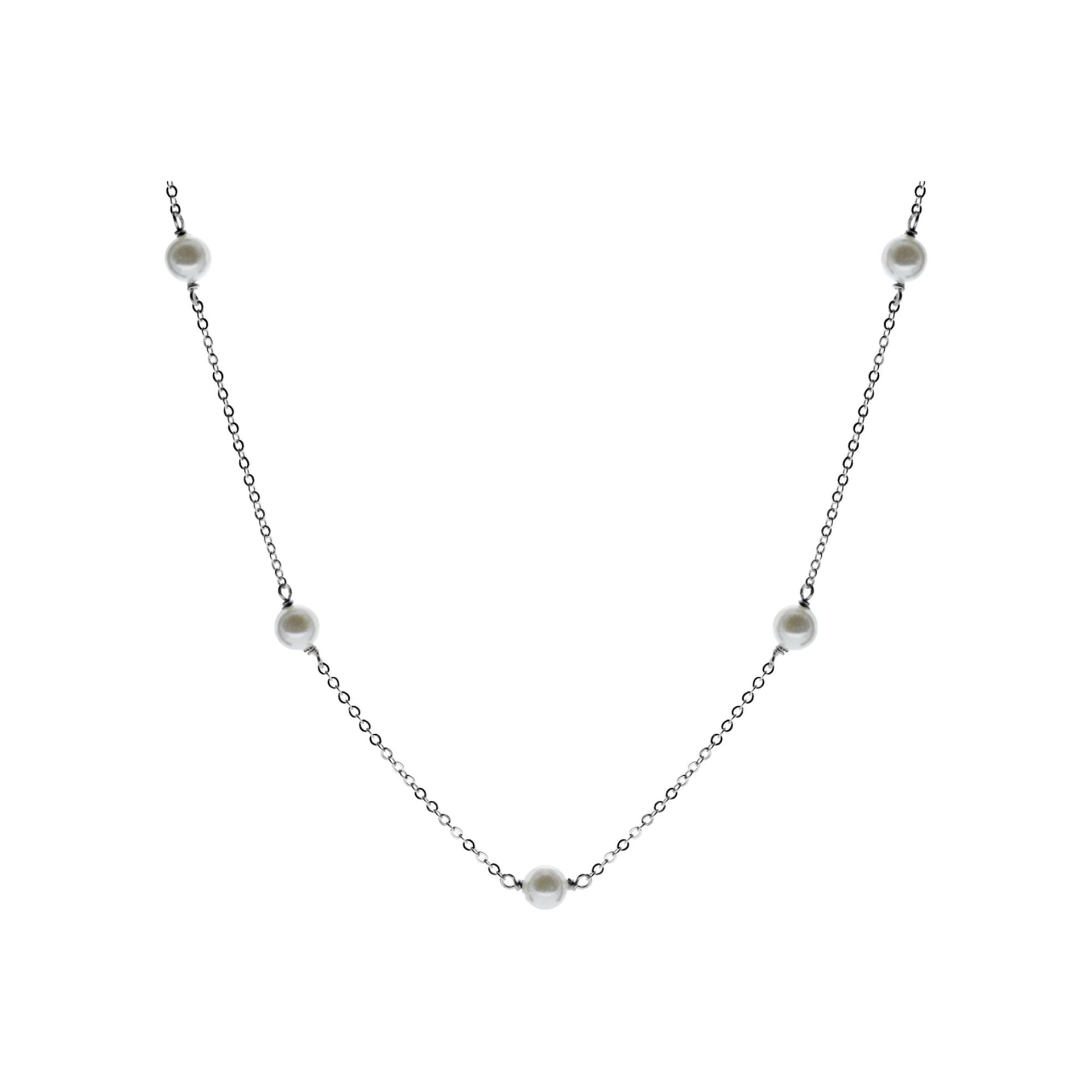 Chloe satellite pearl necklace