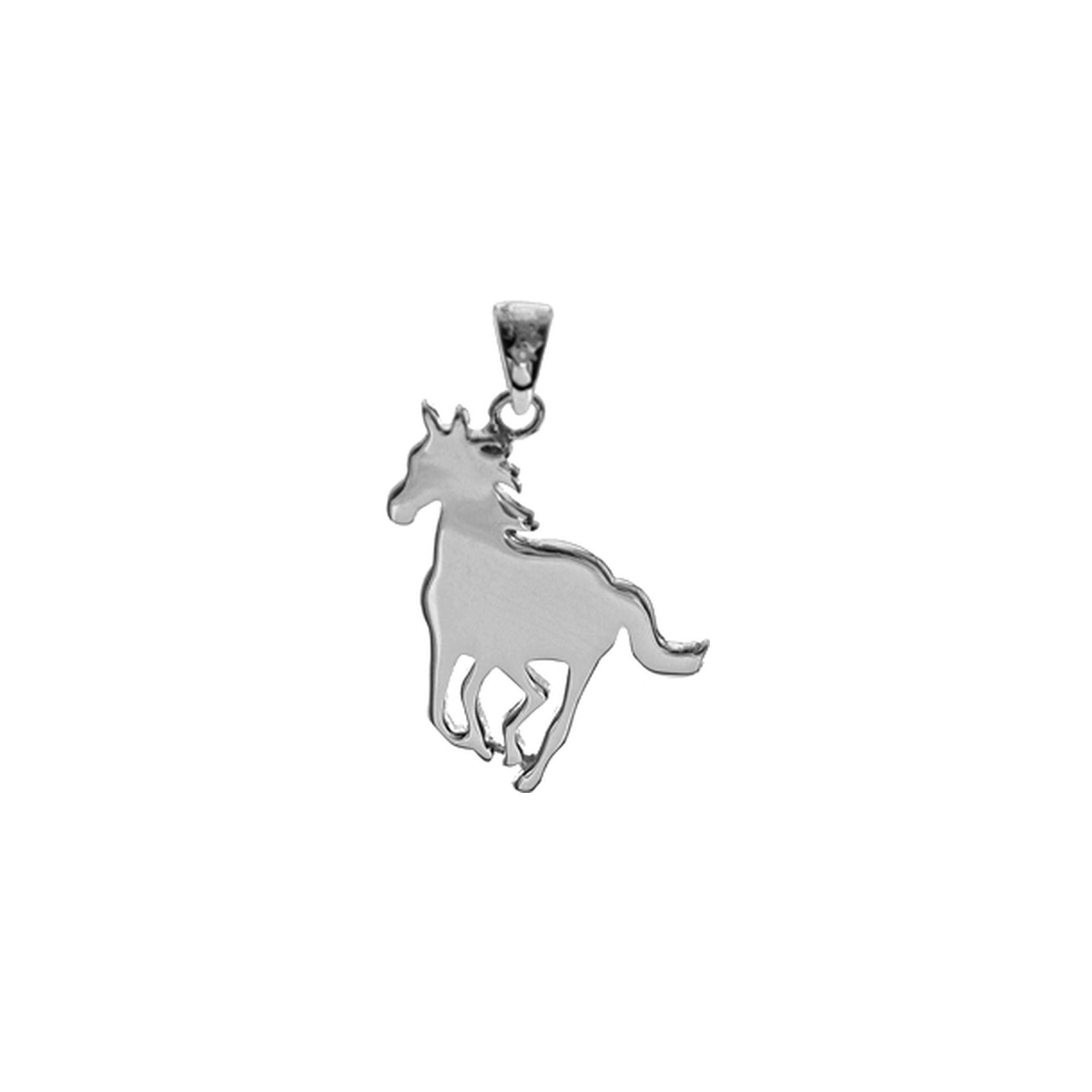 Cavelli cantering horse pendant