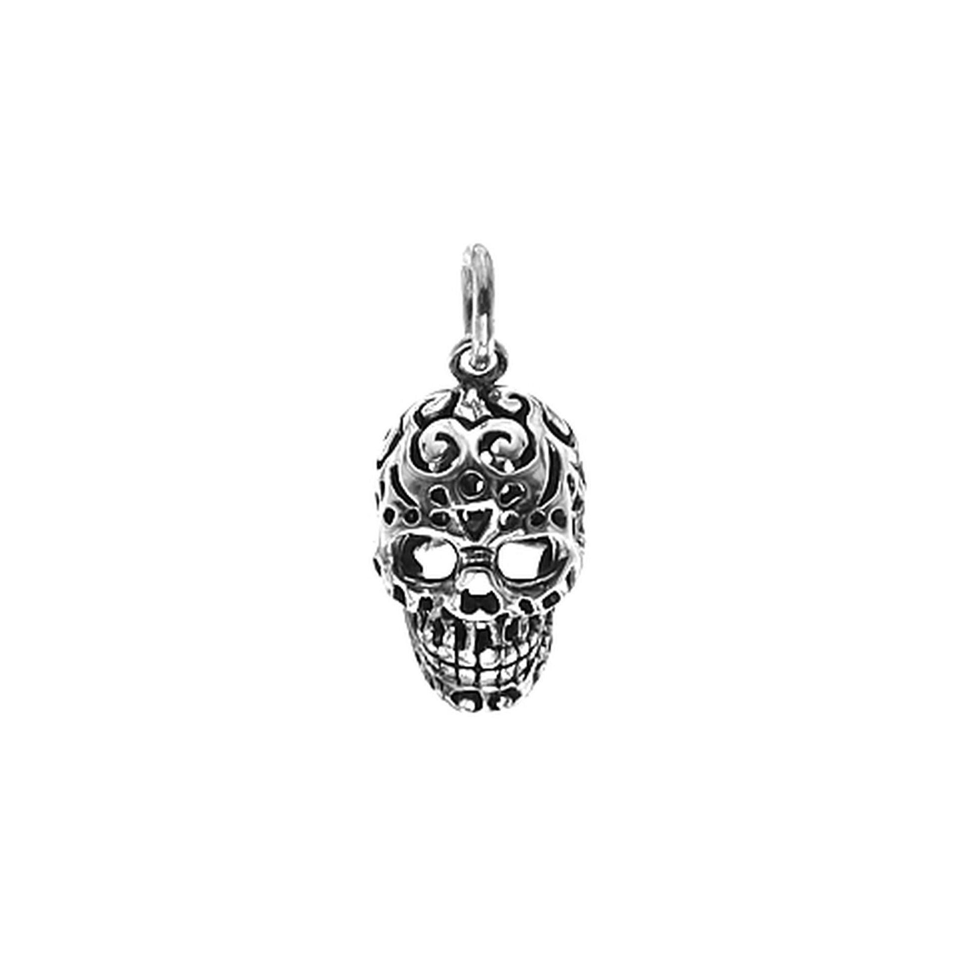 Zora cut-out skull pendant