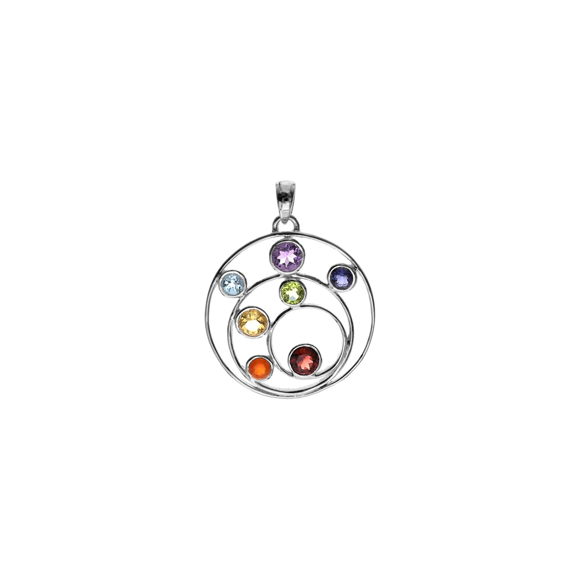 Kenna triple orbit pendant