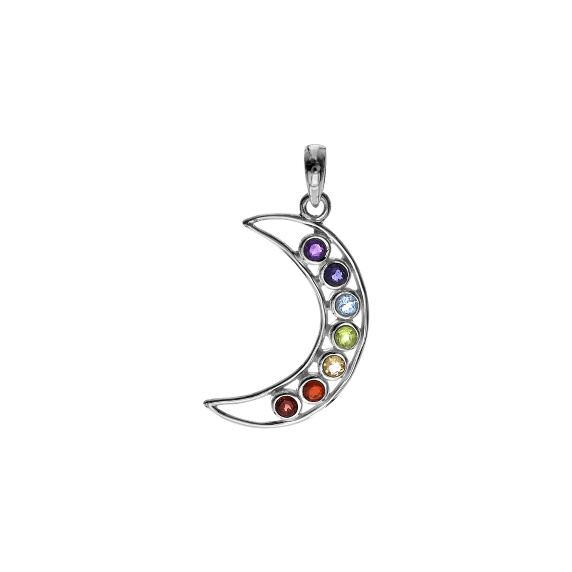 Kenna crescent moon pendant