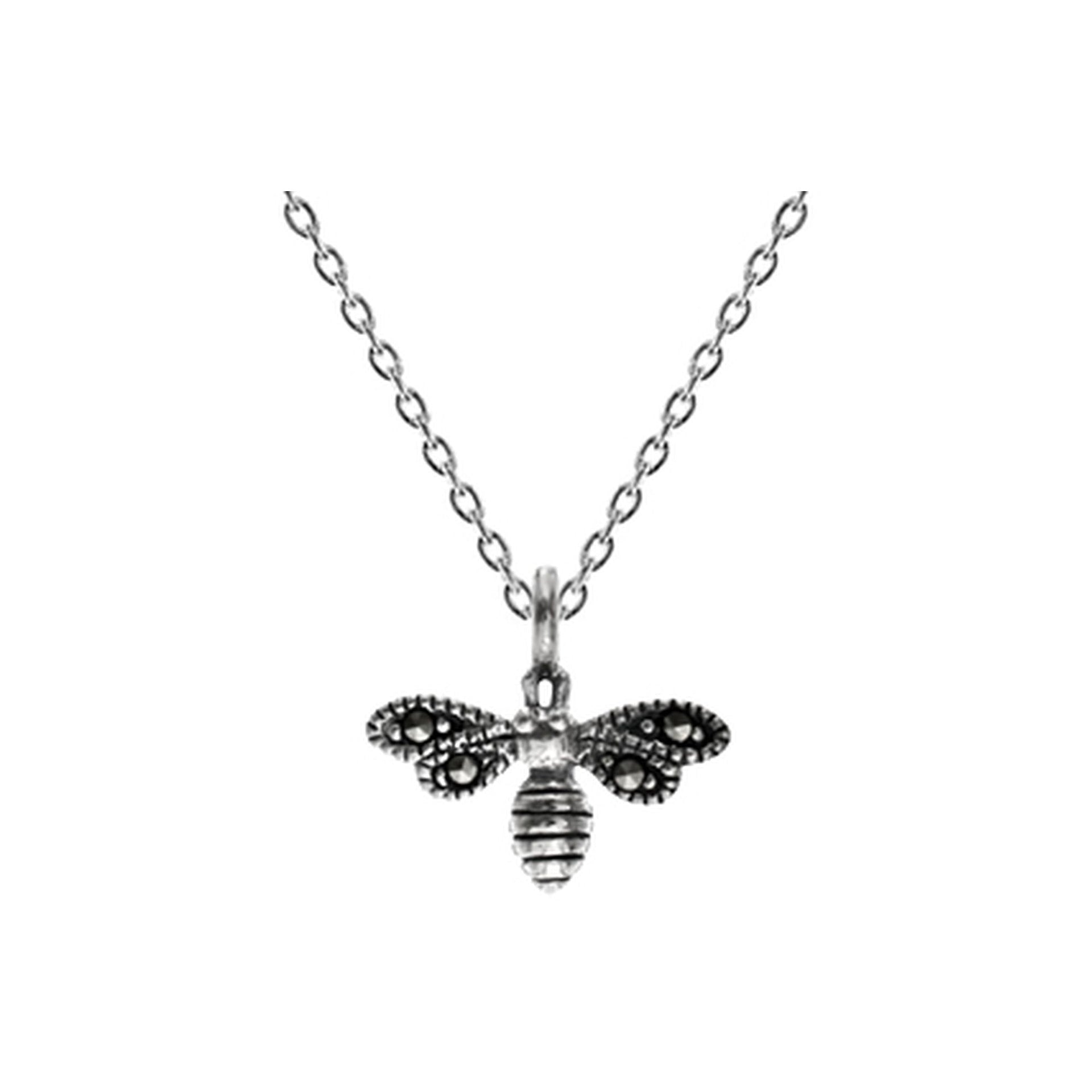 Lottie bee pendant with chain