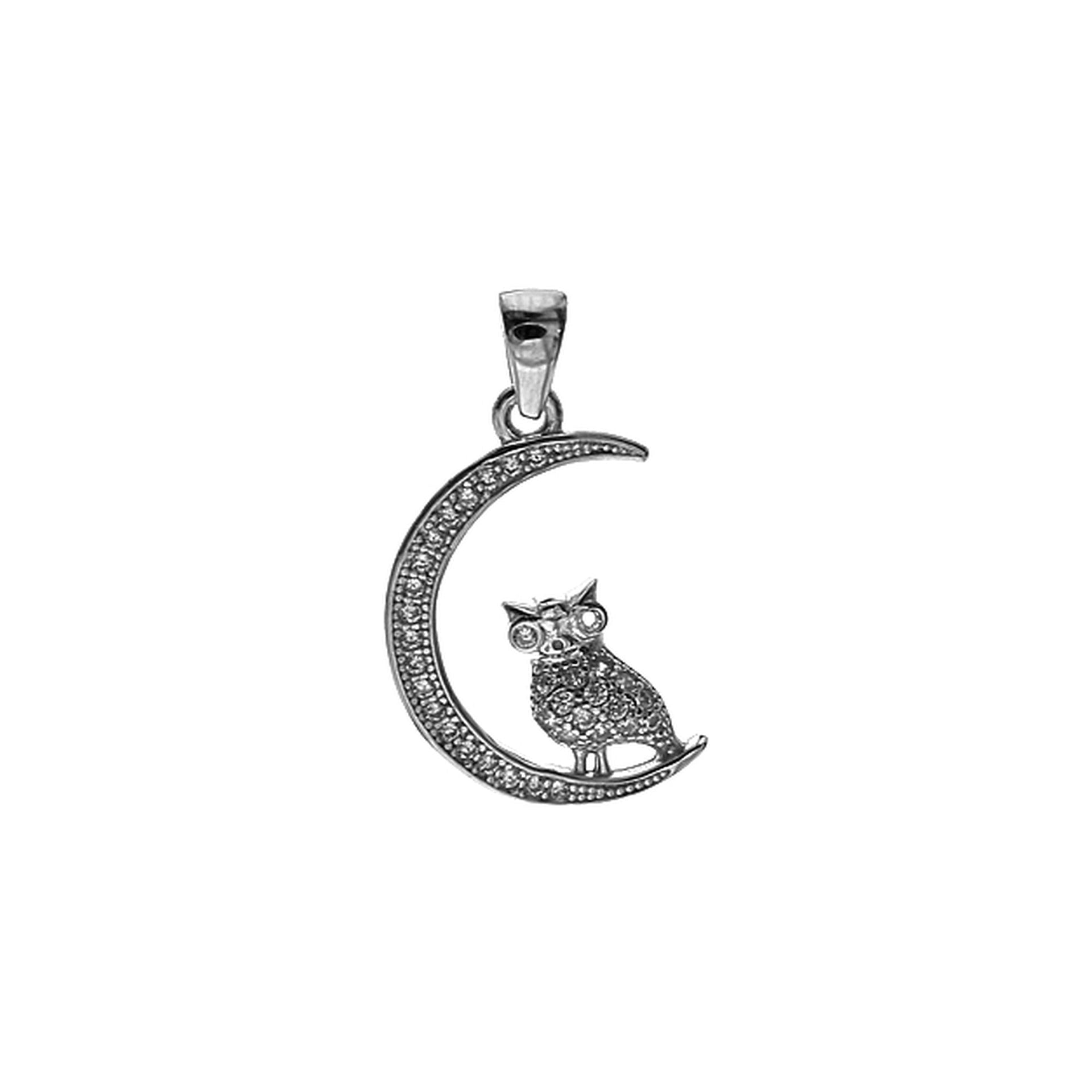 Alianna owl in the moon pendant