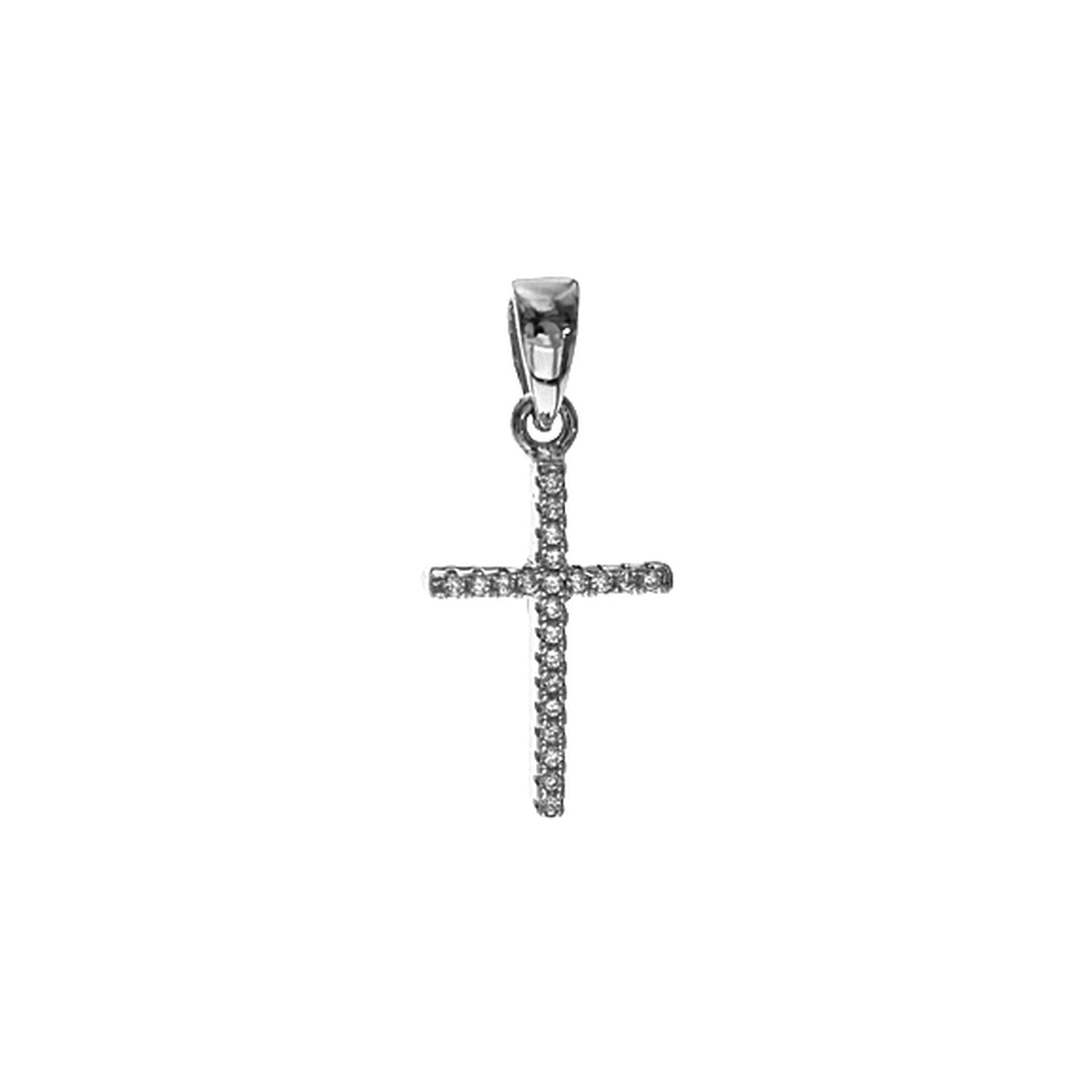 Cecilia holy cross pendant