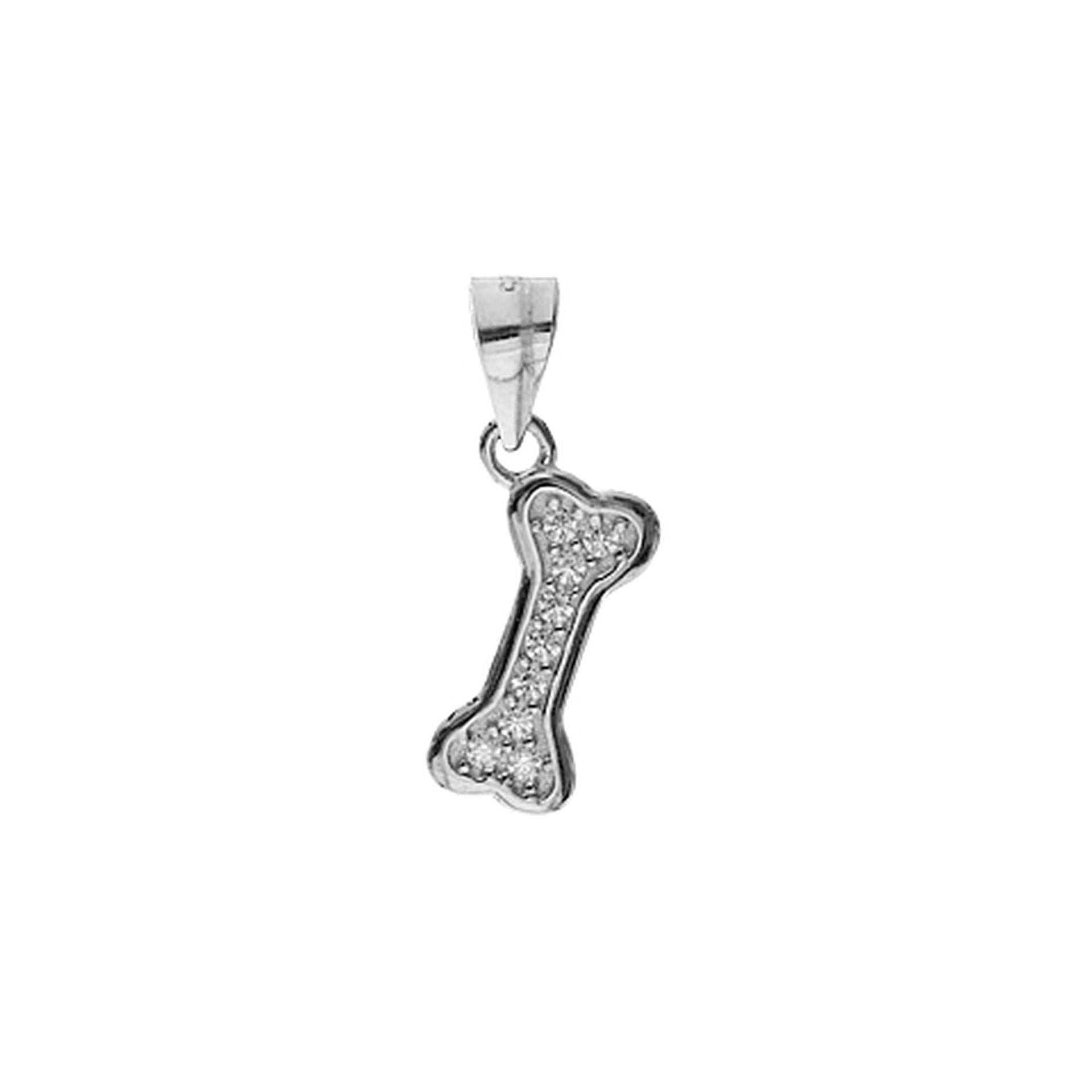 Alianna dog bone pendant