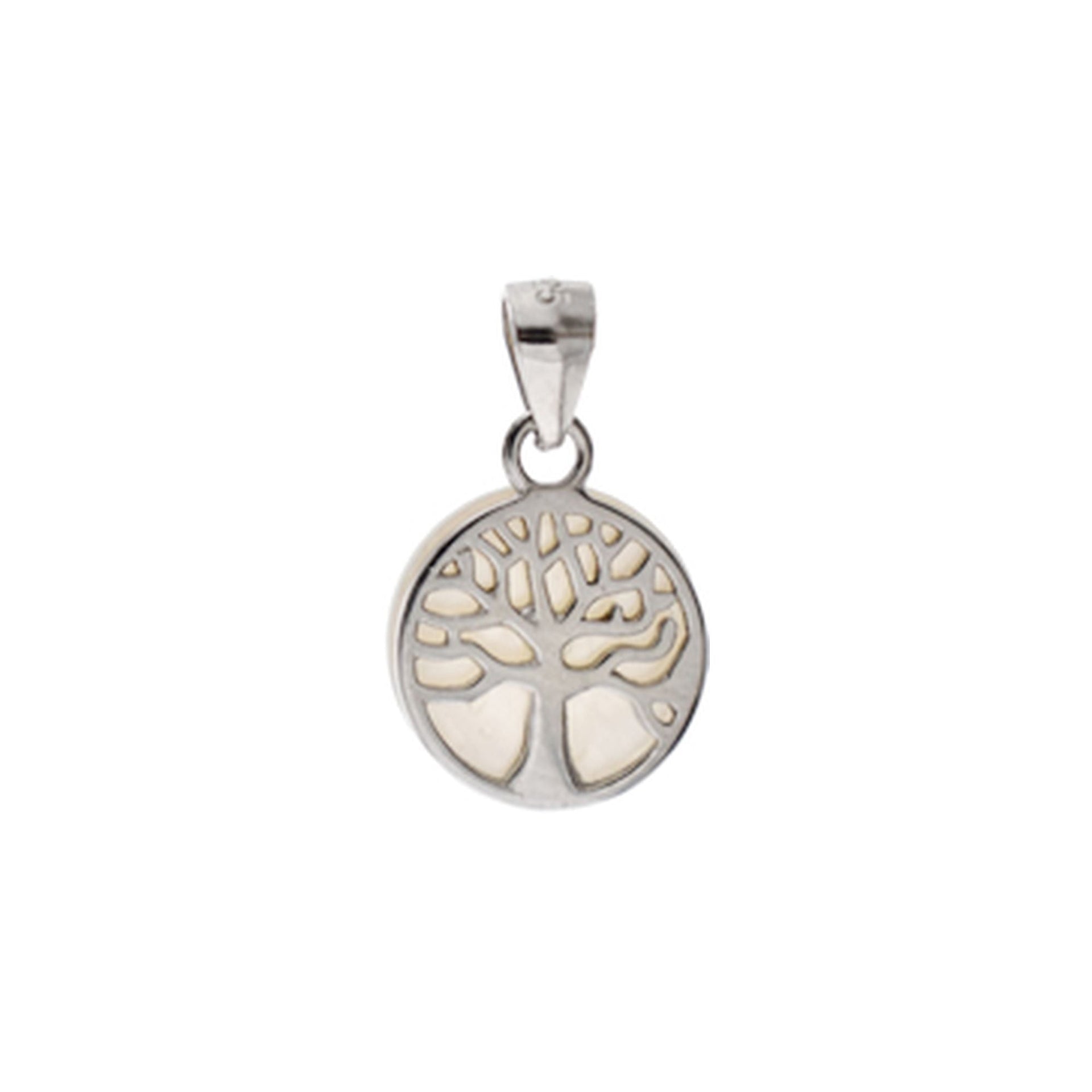 Bronwen mother of pearl tree of life pendant