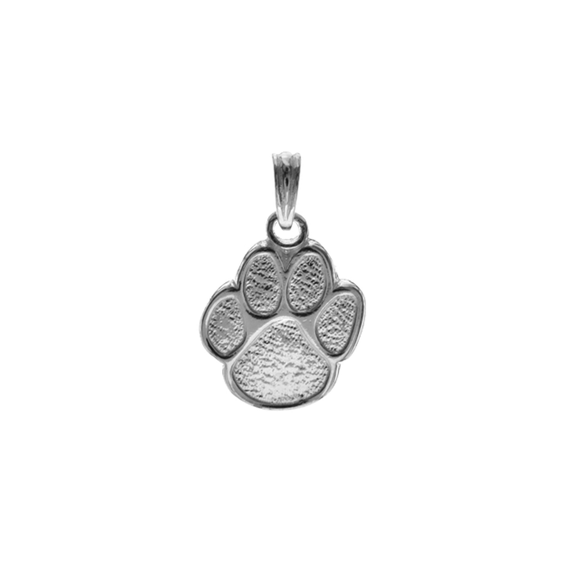 Anya large pawprint pendant