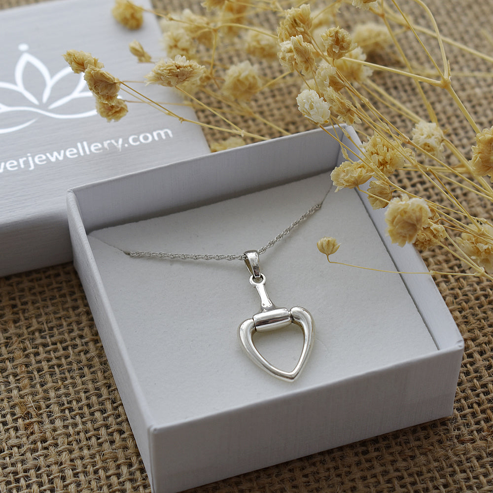 Cavelli heart shaped bit pendant