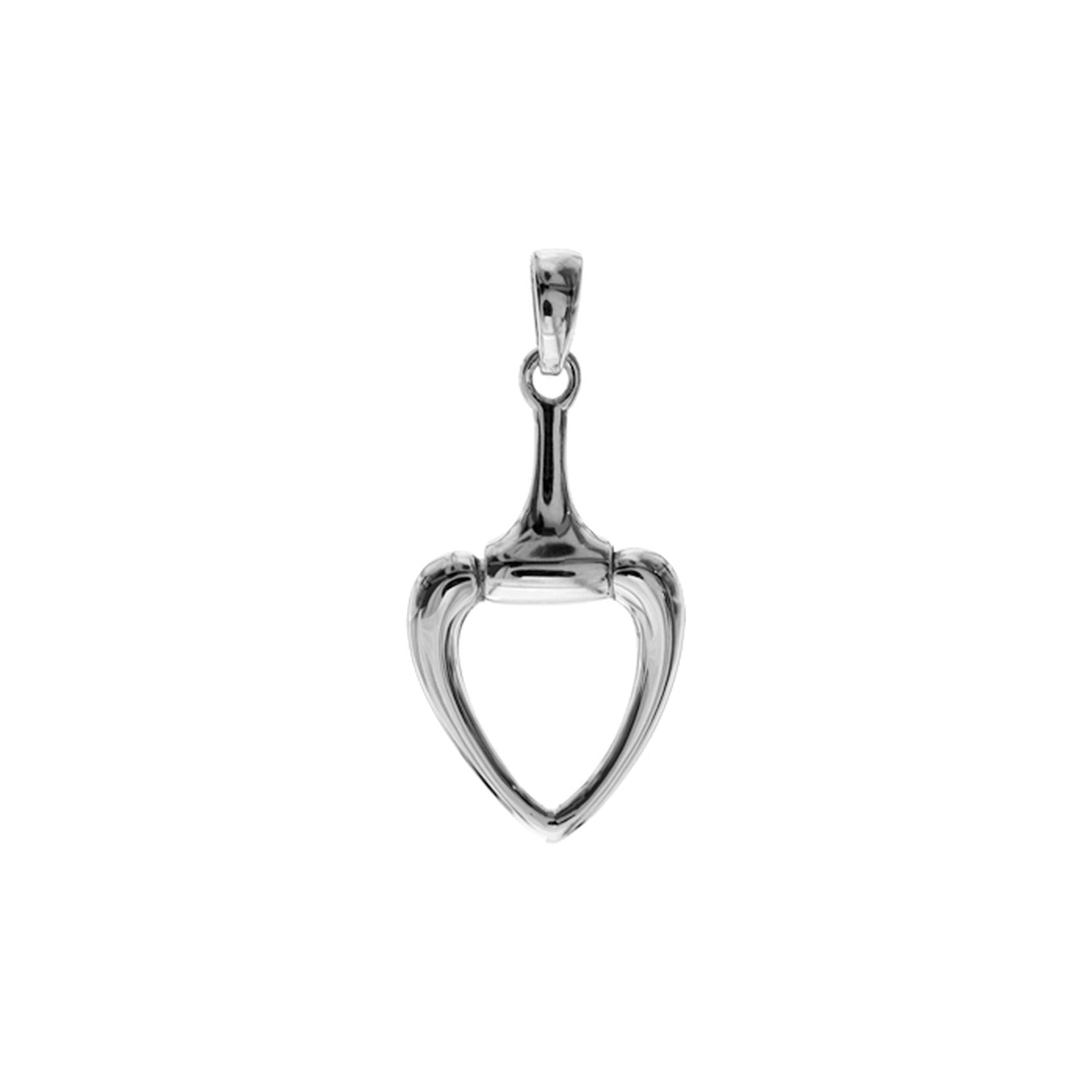 Cavelli heart shaped bit pendant
