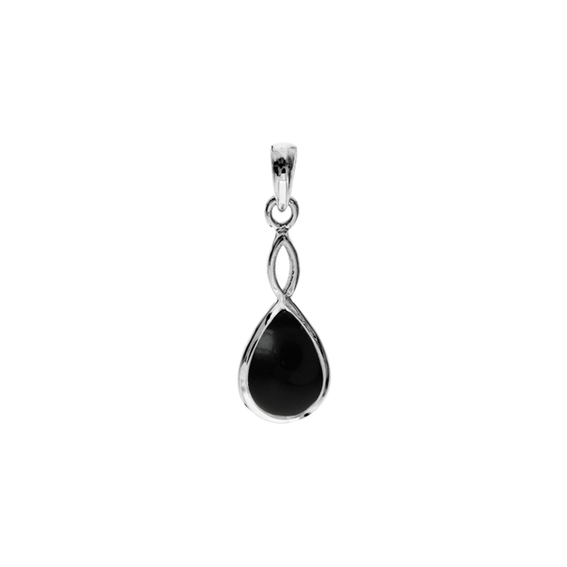 Samira black onyx crossover pendant
