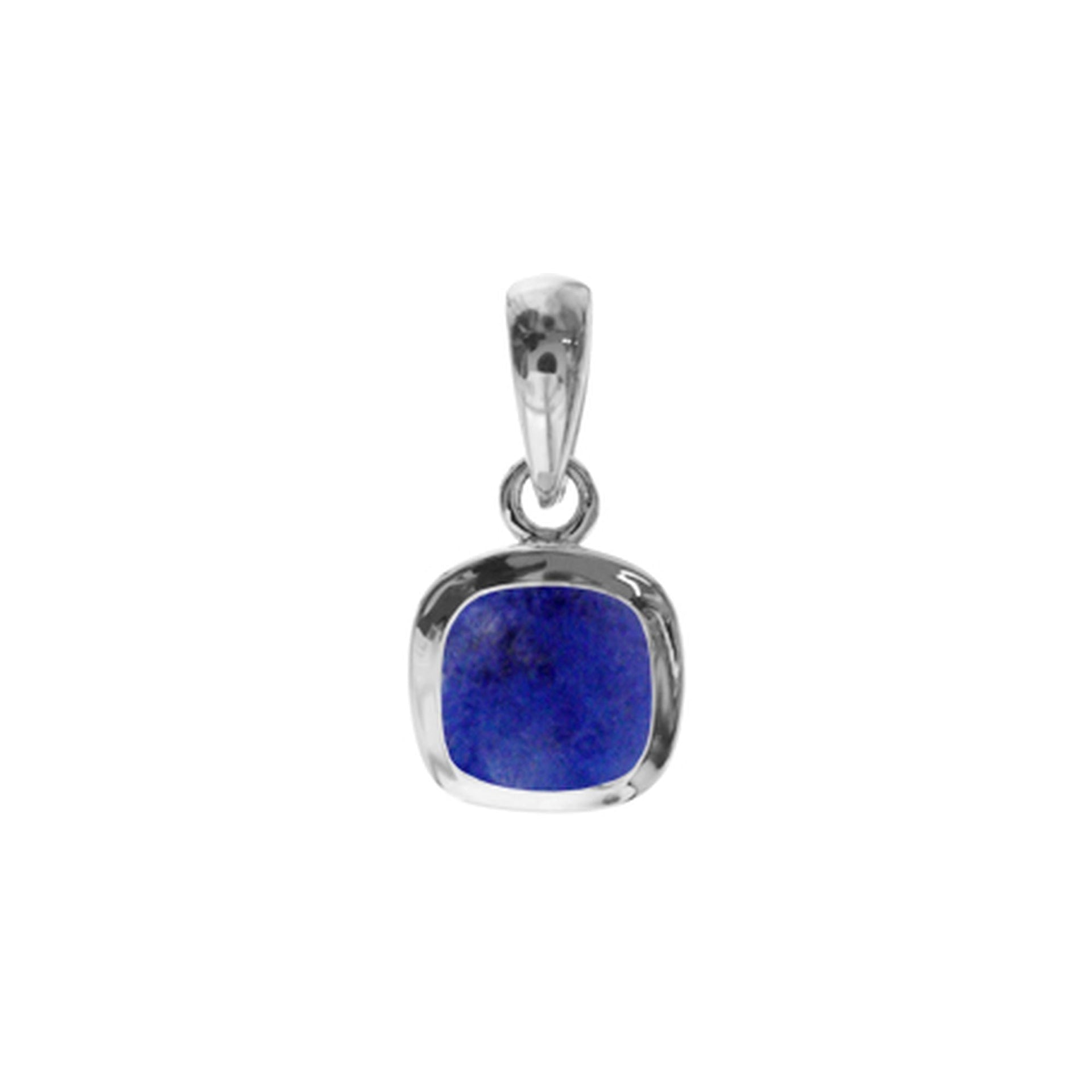 Samira lapis lazuli squircle pendant