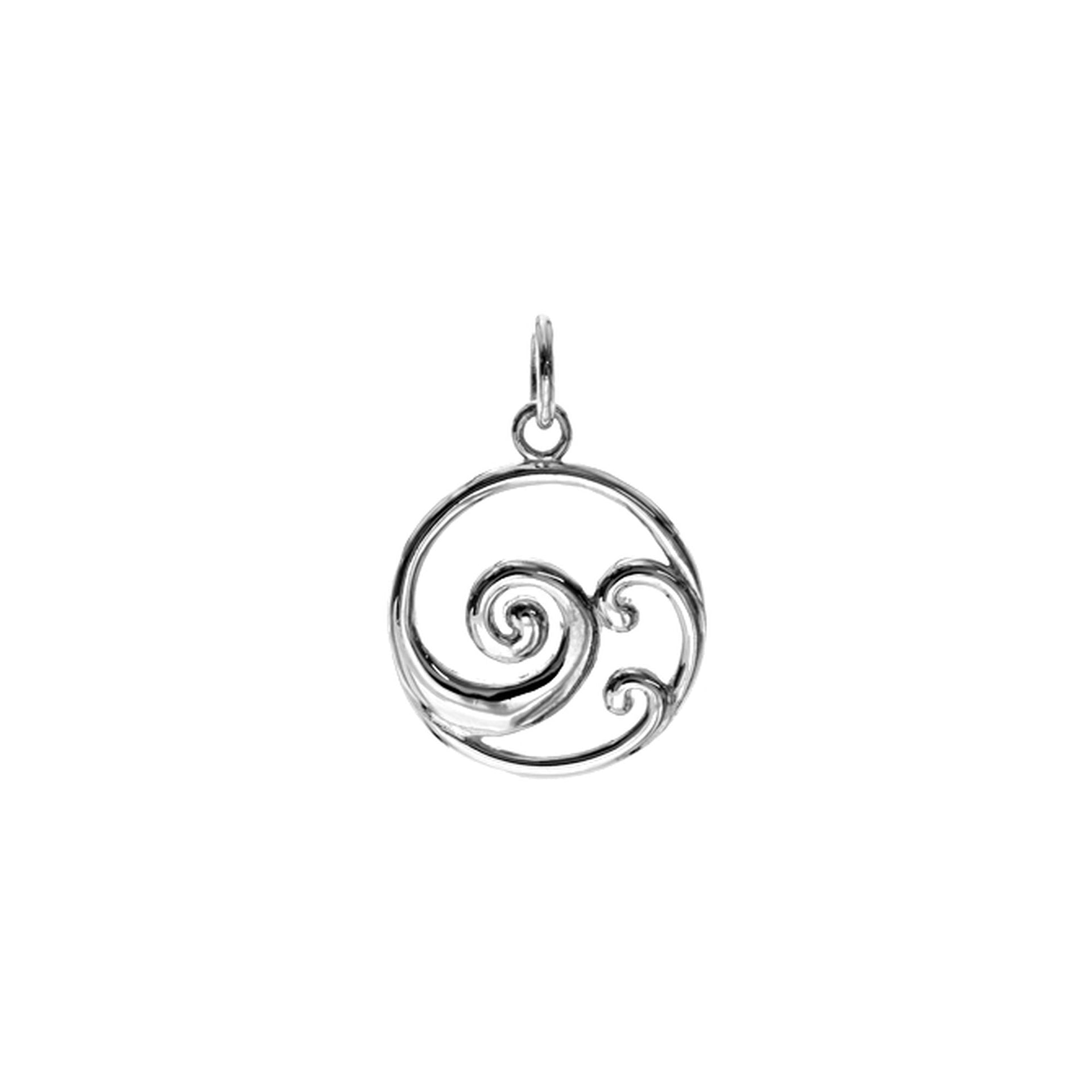 Mila triple wave pendant