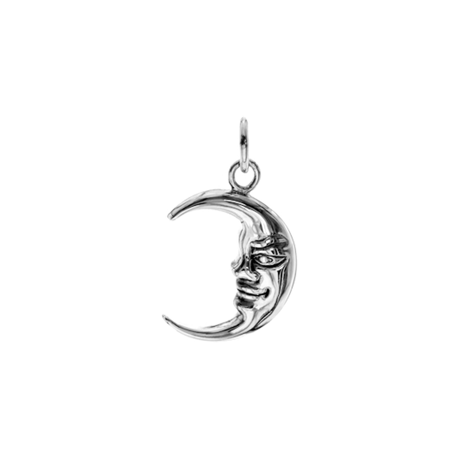 Ginelle man in the moon pendant