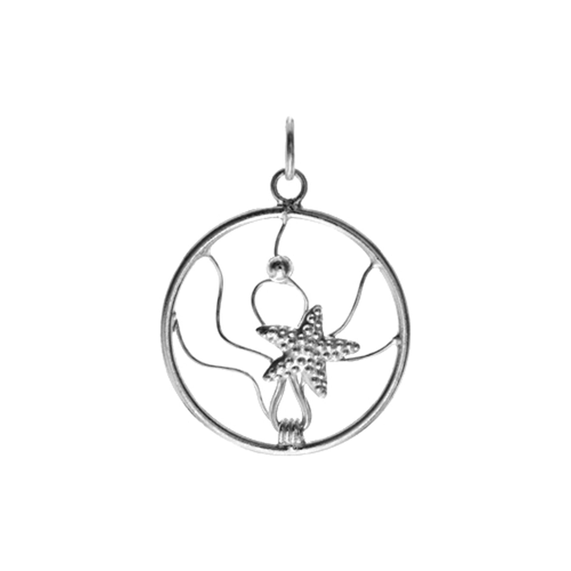 Sea scene starfish pendant