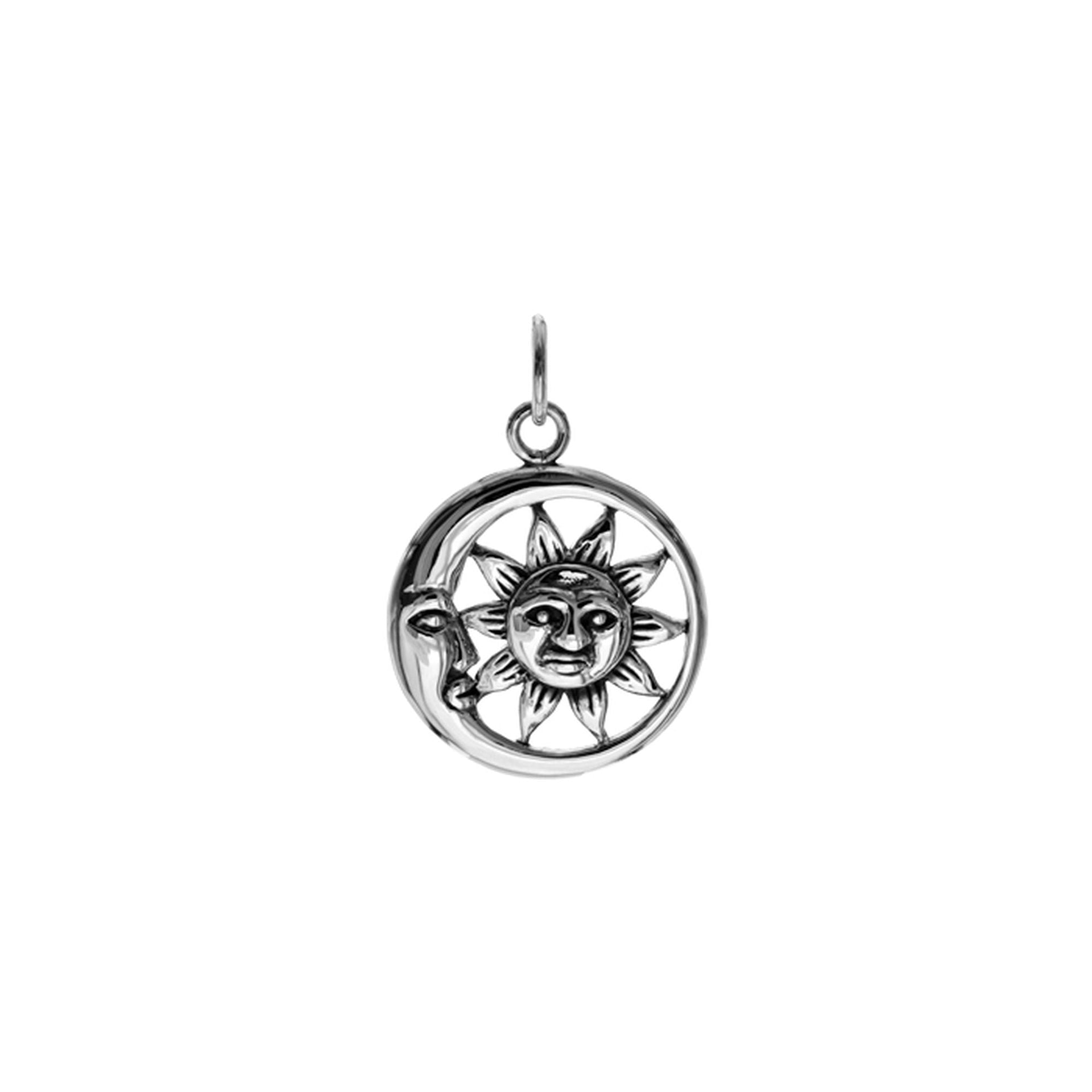 Liana sun and man in the moon pendant
