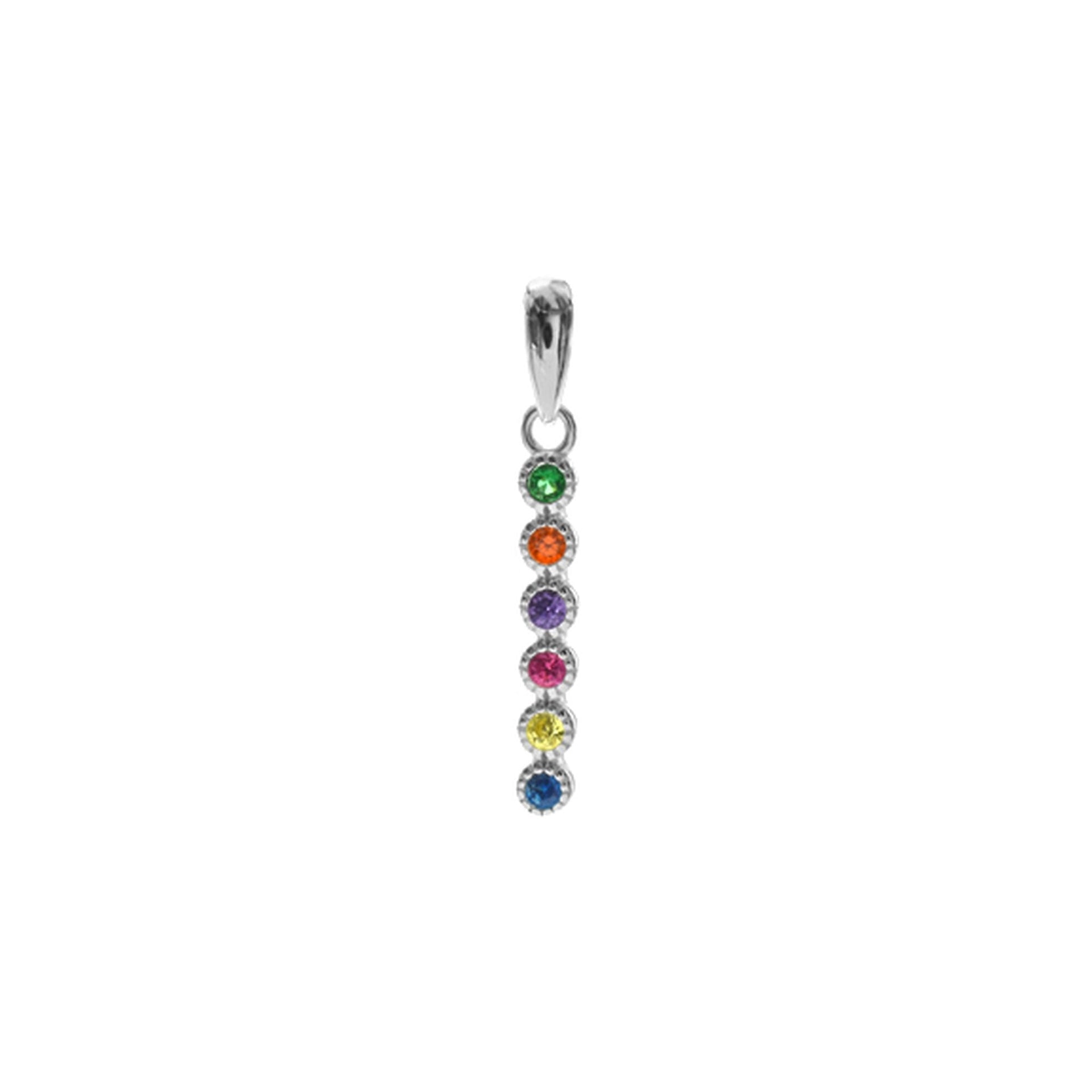 Heidi rainbow simple bar pendant