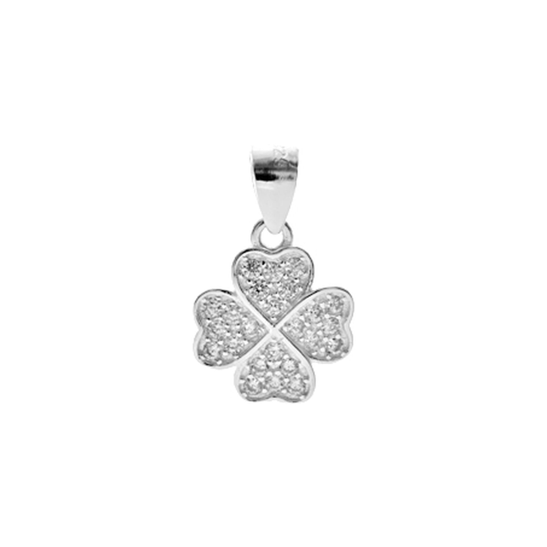 Alianna four leaf clover pendant