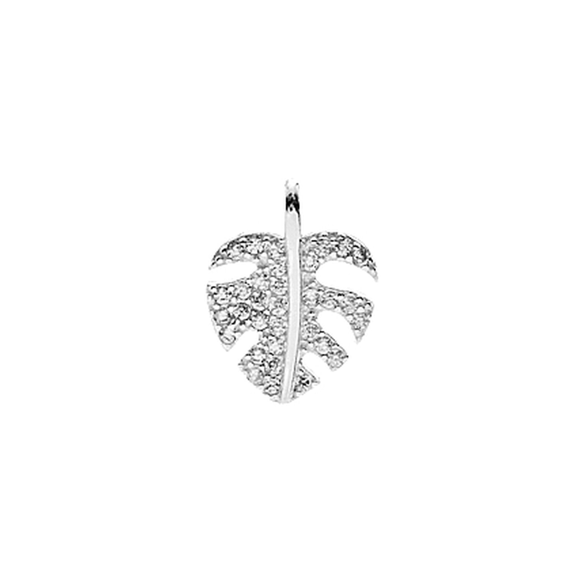 Alianna tropical leaf pendant
