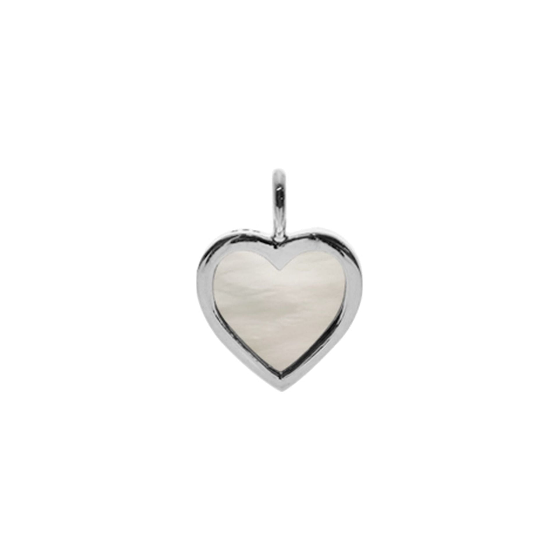Bronwen mother of pearl heart pendant