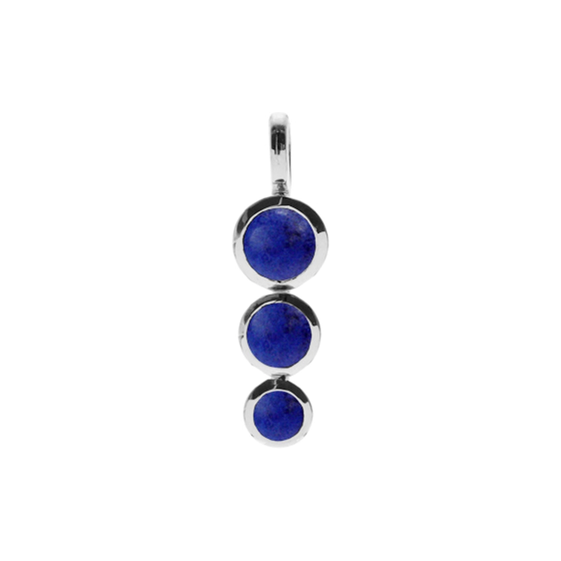 Samira graduated lapis lazuli pendant