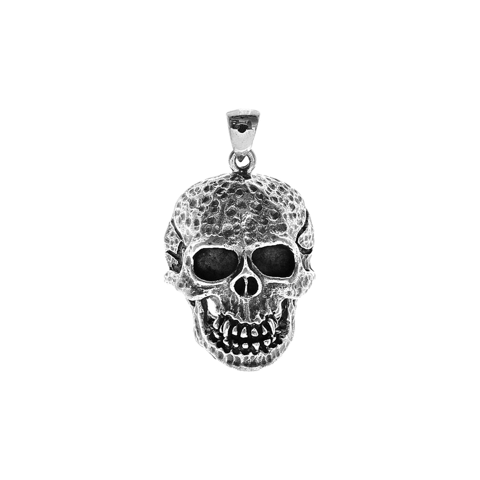 Harley ancient skull ring pendant
