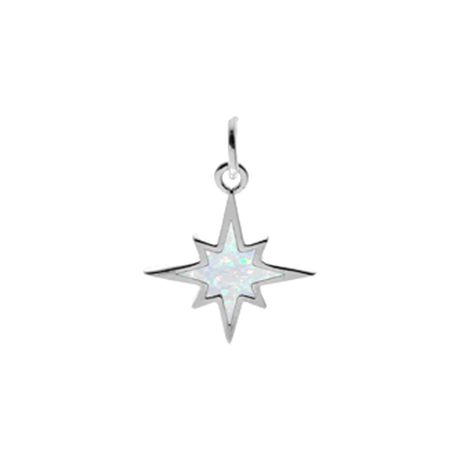 Diana white North Star pendant
