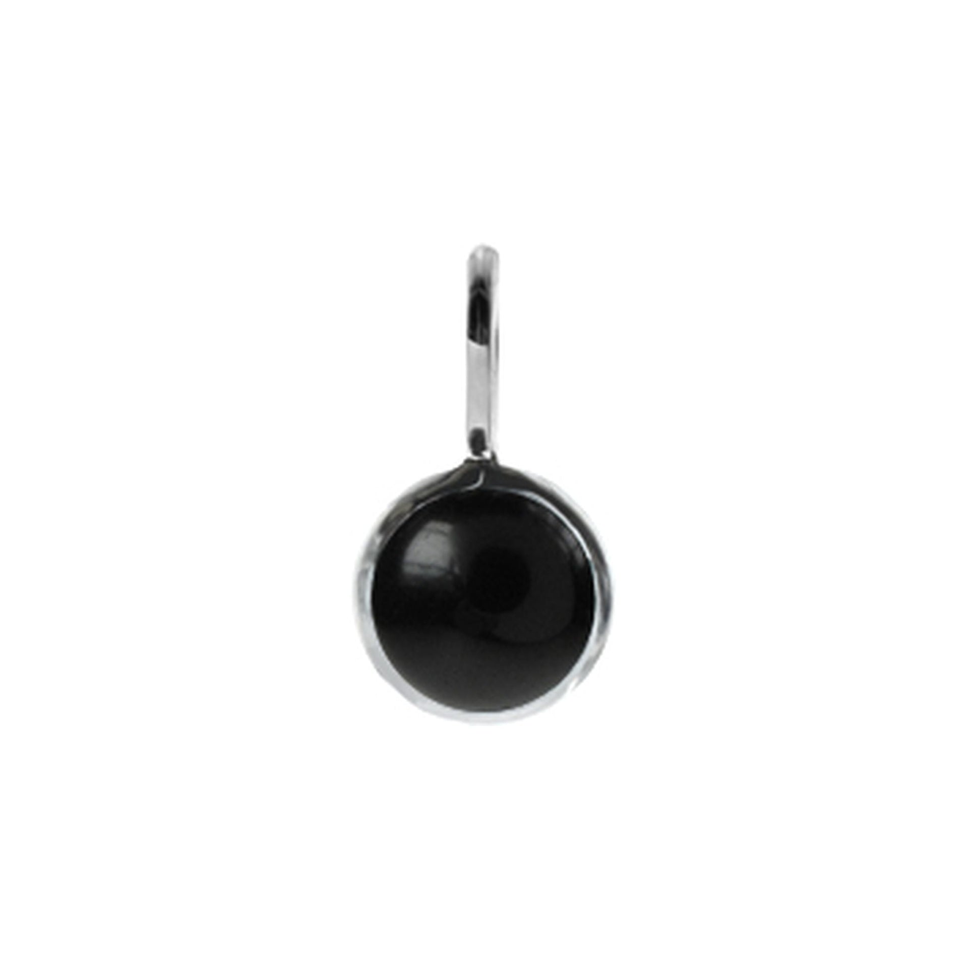 Samira round black onyx pendant